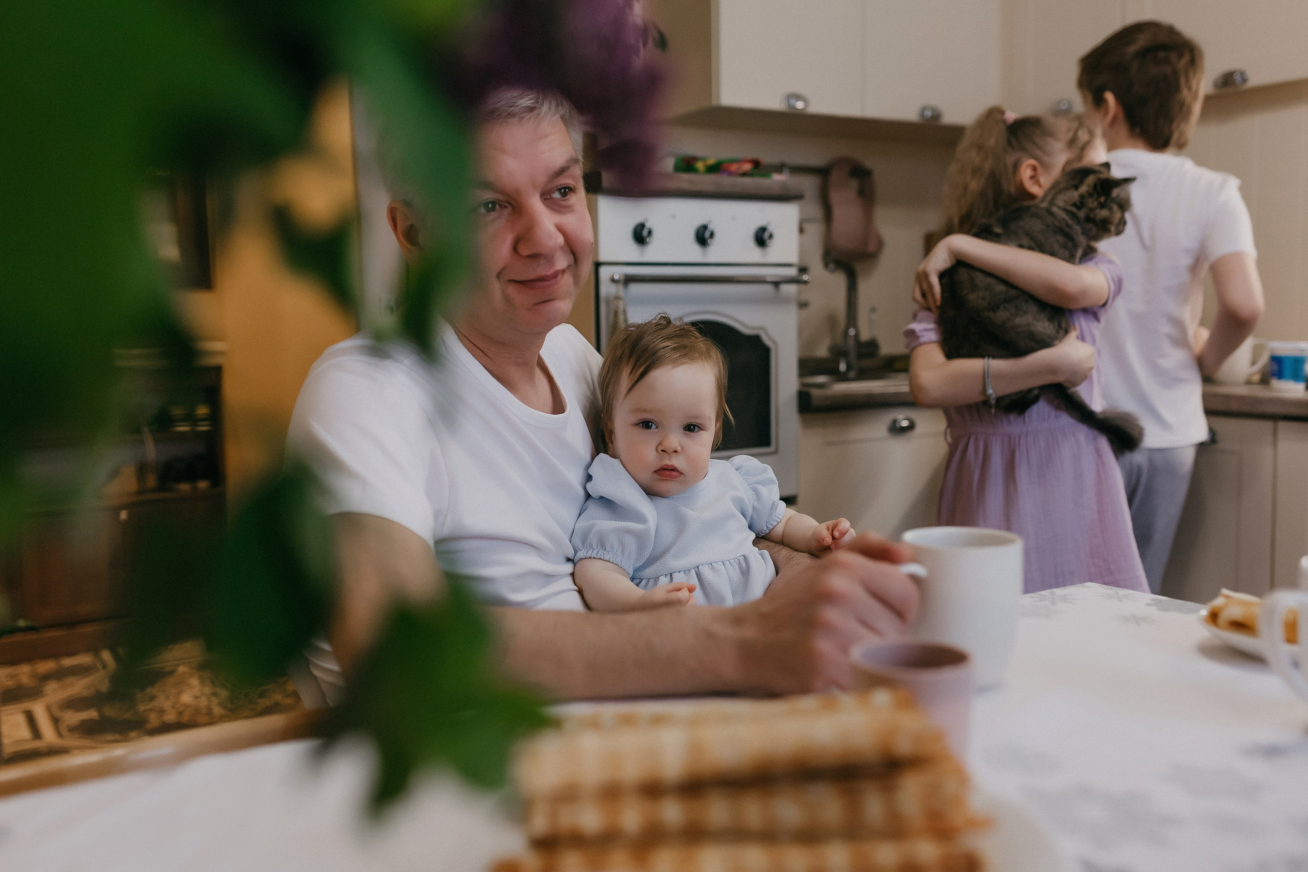 Вкусный завтрак. Семейный фотограф в Сургуте