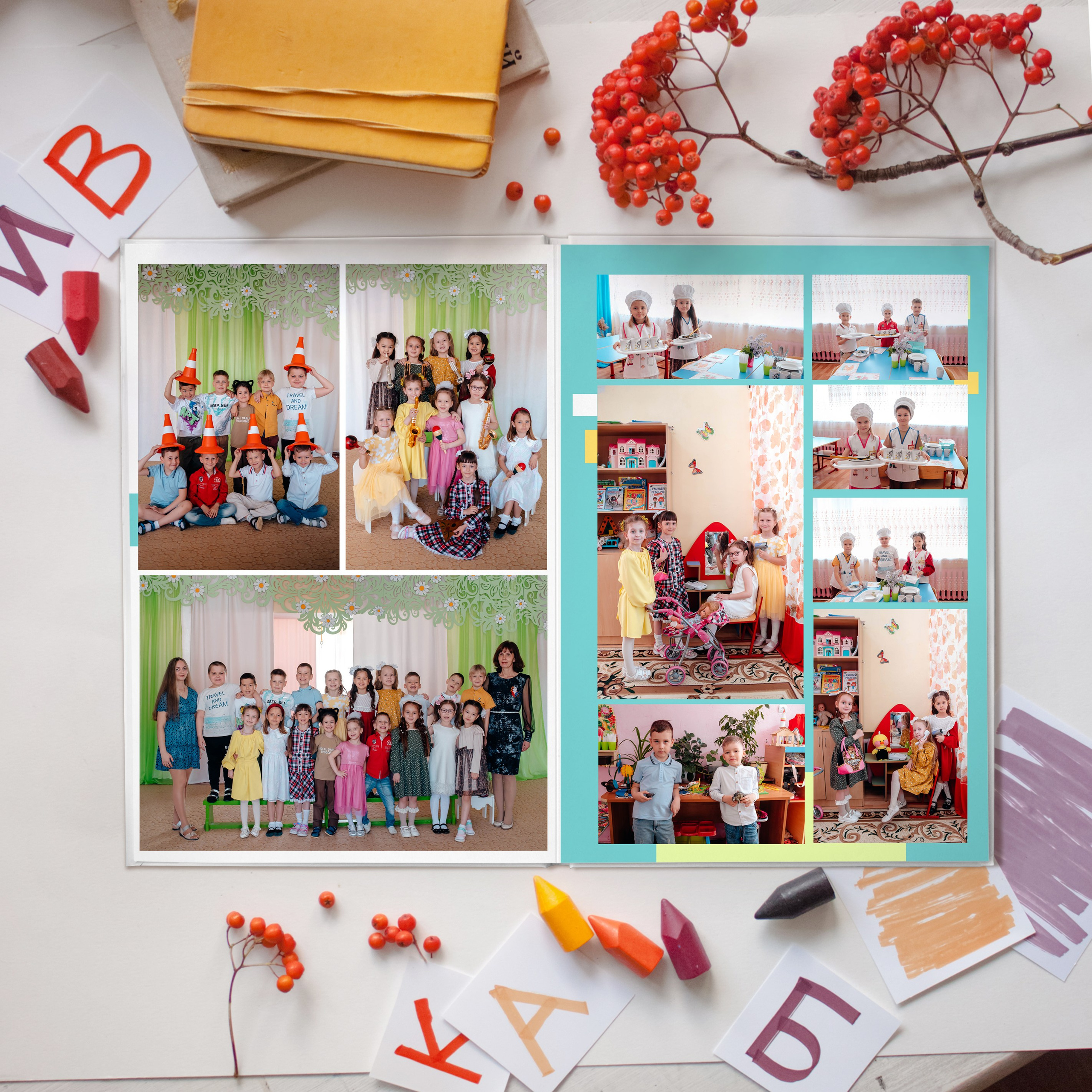 Желтый. Дизайнер fotokniga_ast