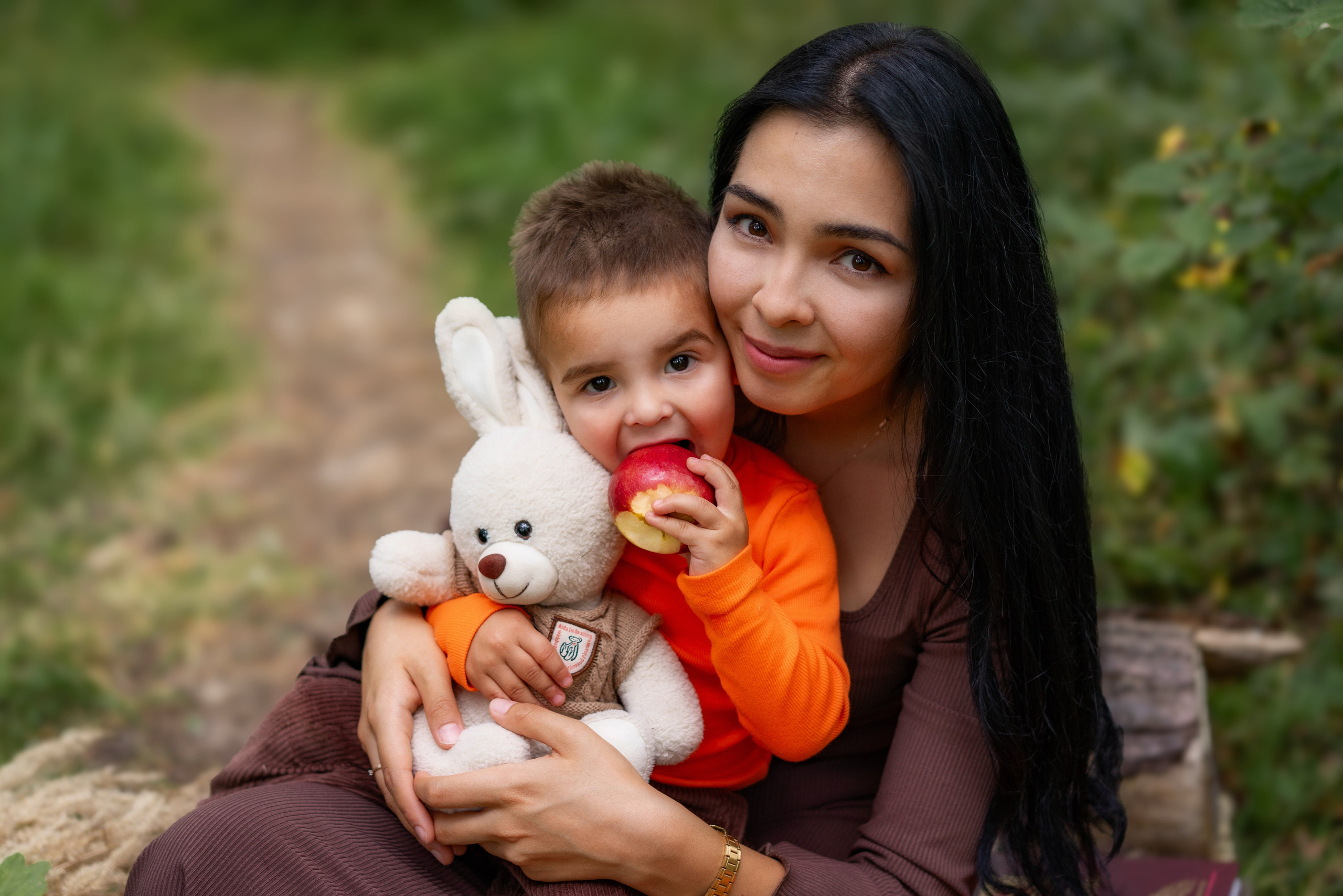 Осенняя семейная