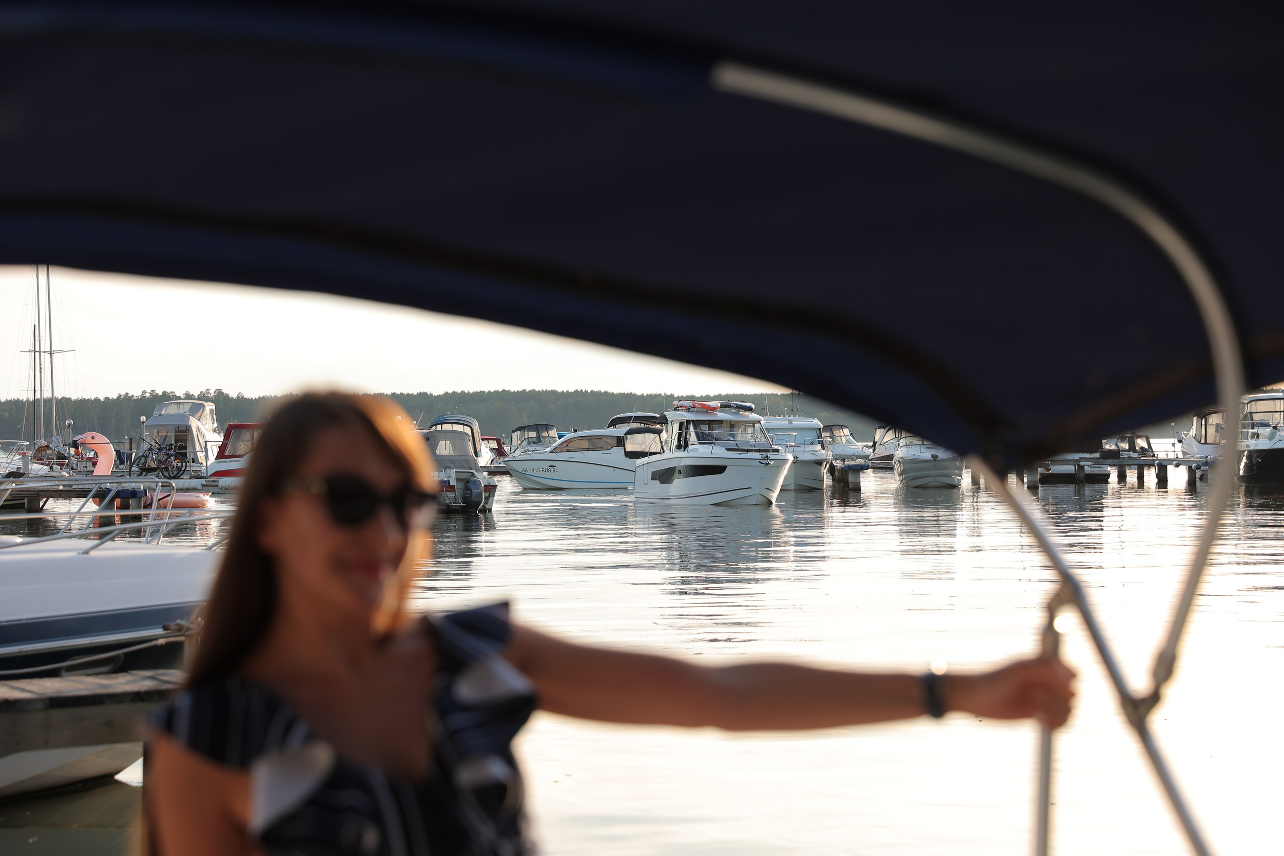 Прогулка на катере август 2024. Фотограф Алина Ионычева в Новосибирске