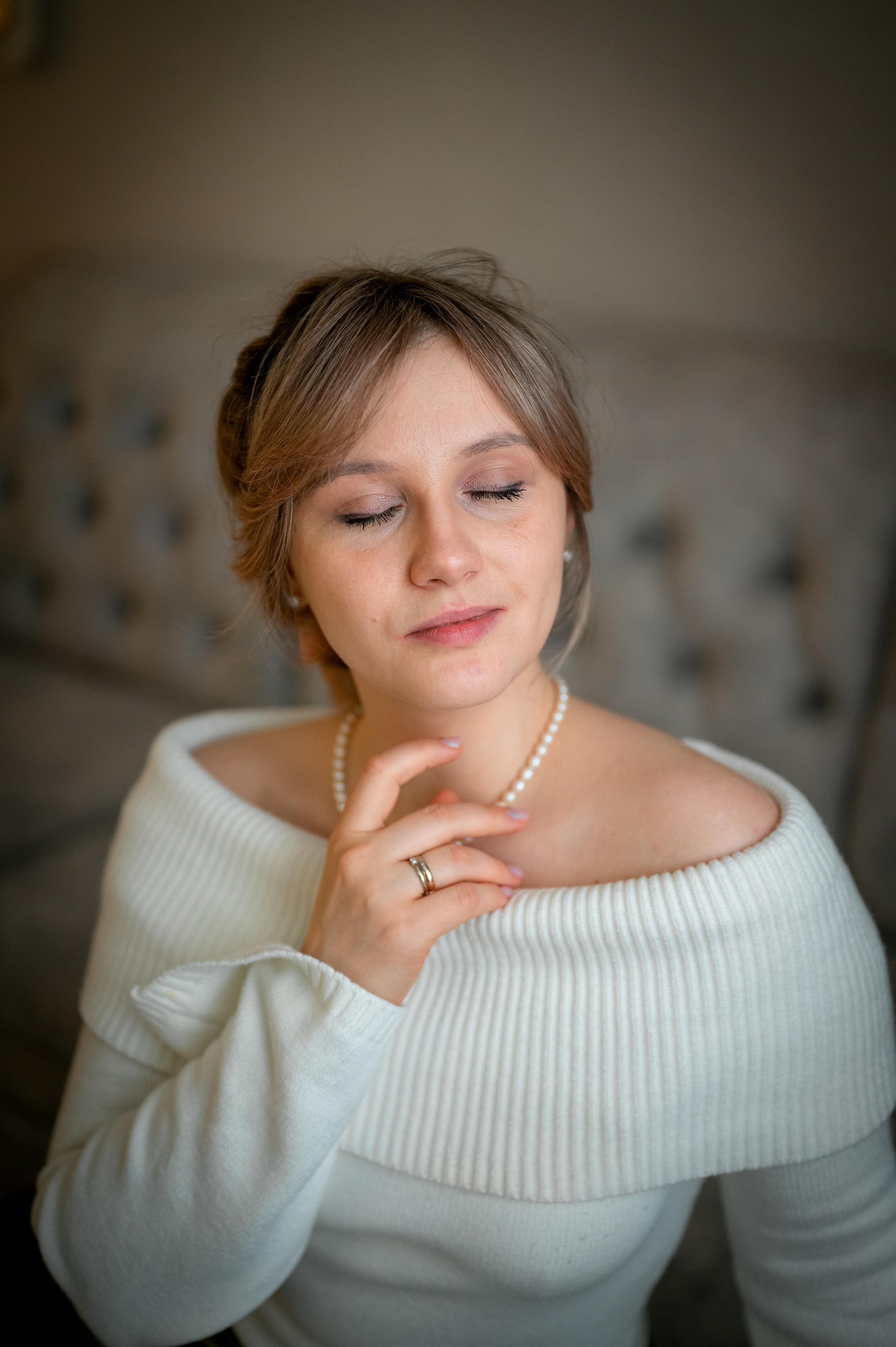 Домашняя новогодняя фотосессия. Фотограф новорождённых, семейный, школьный в городе Калуге Евгения