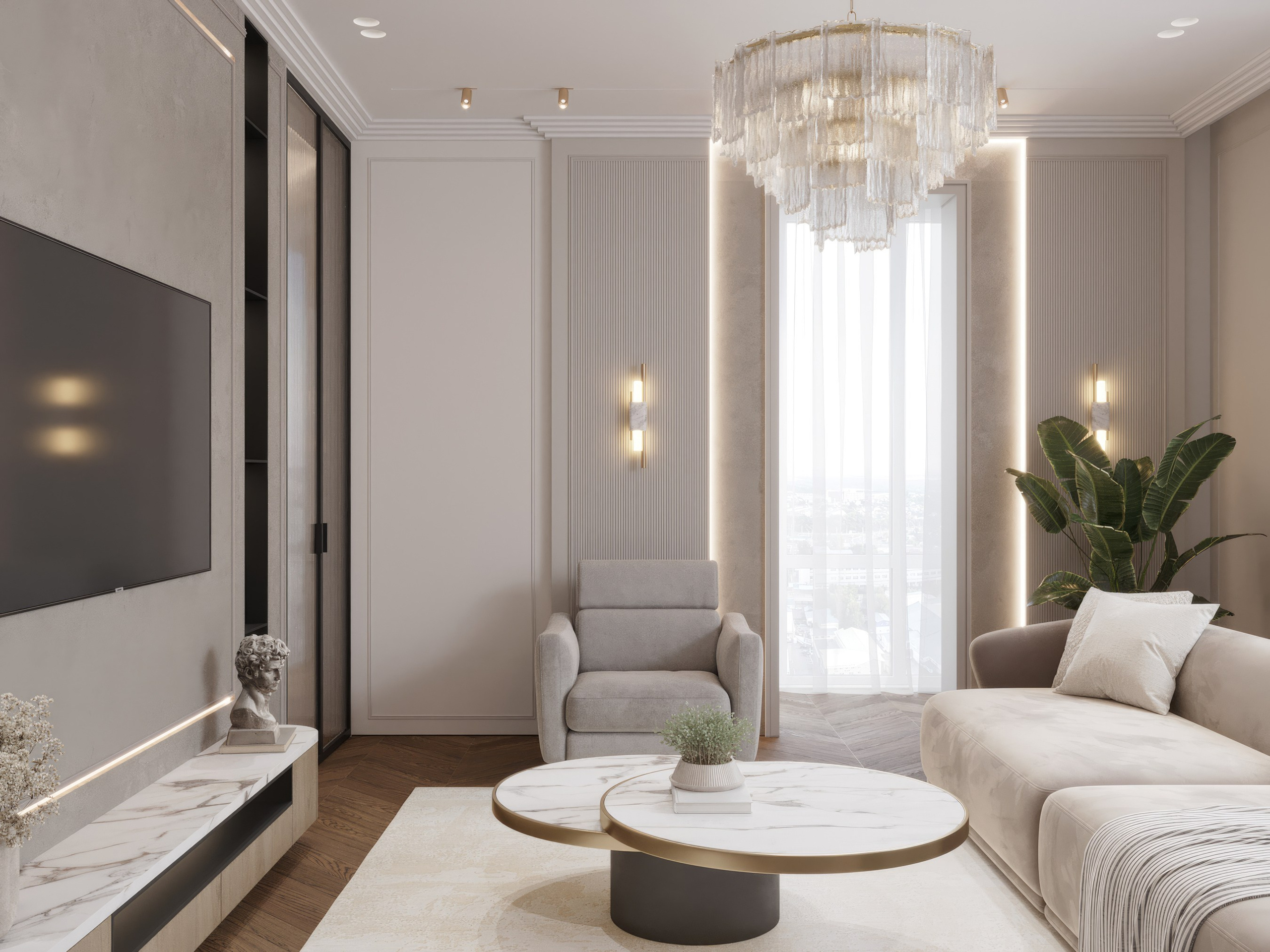 ЖК «Apple Residence», 144 м². Room Design Studio