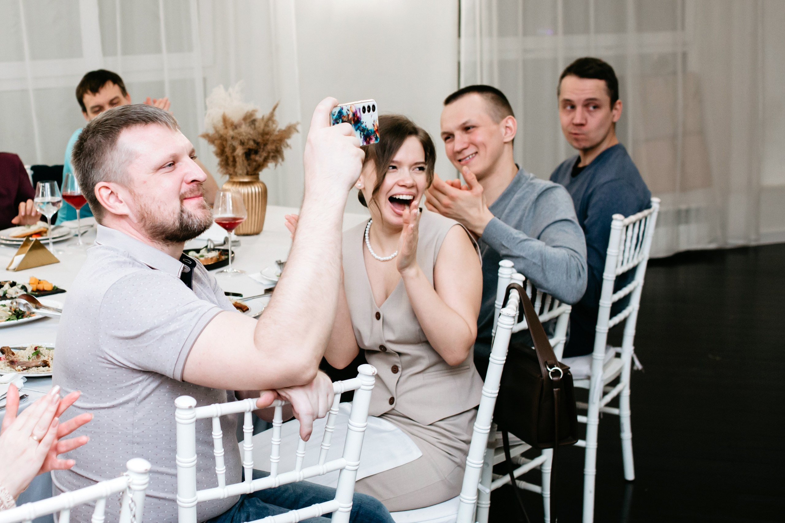 Свадебный банкет Анна и Дмитрия. Фотограф в Челябинске Ополихина Анна