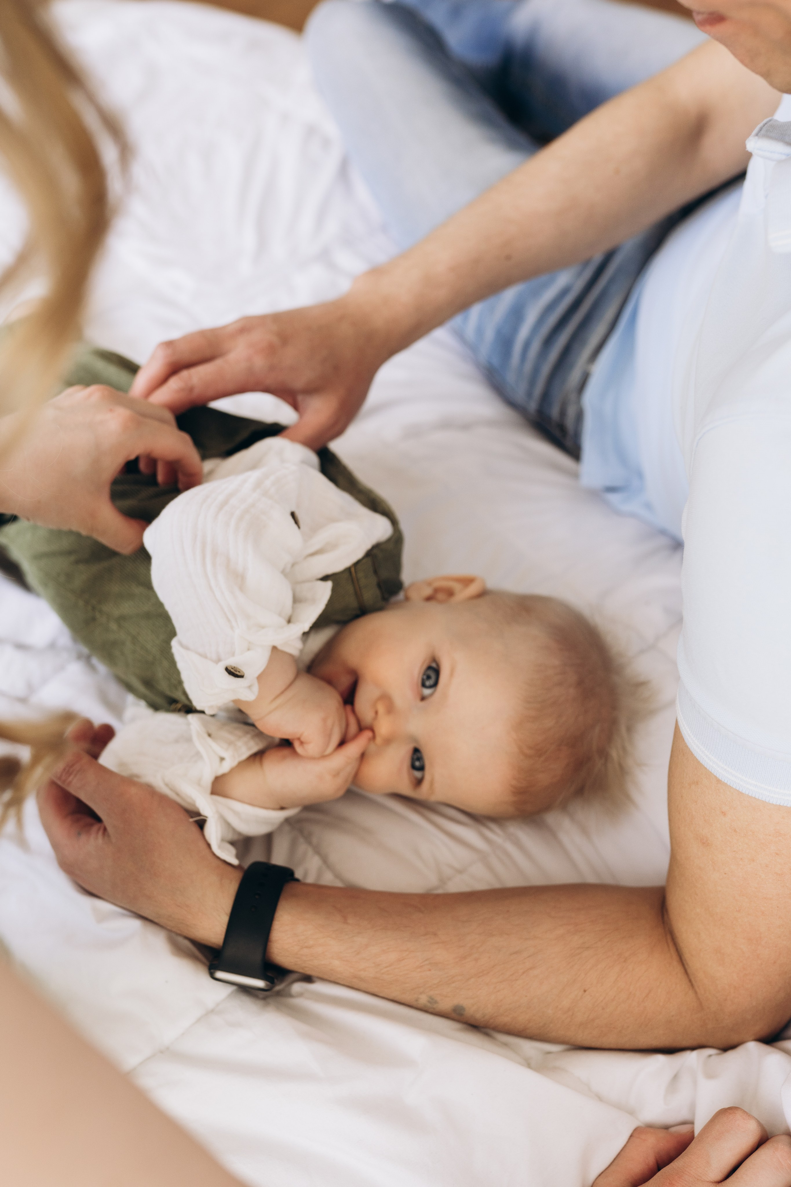 Семейная фотосессия в студии в Москве, семейный фотограф Анна Полушина. Свадебный фотограф в Москве Анна Полушина