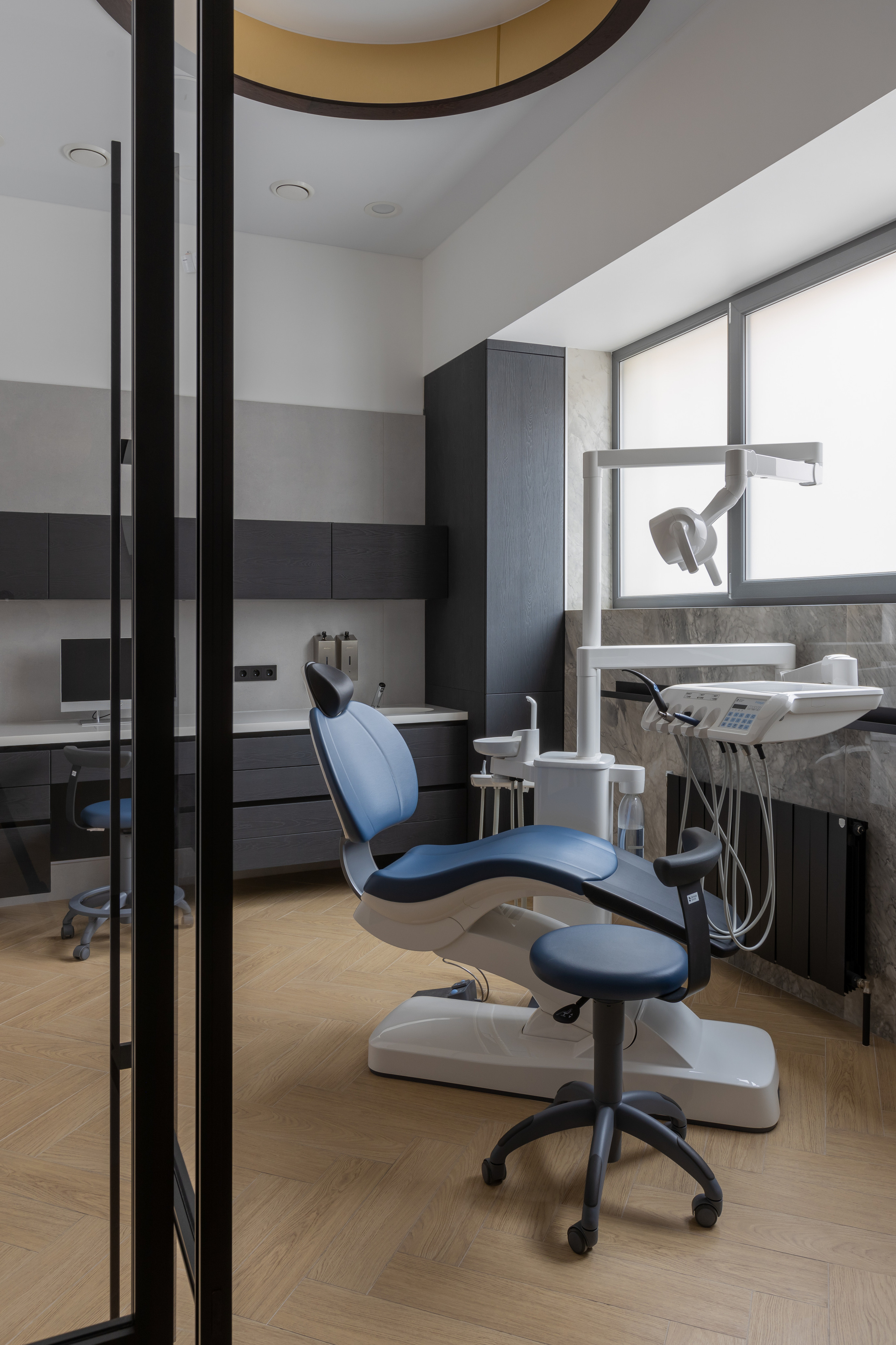 Стоматологическая клиника «ExcellentDent» на Навигационной. Дизайн интерьера от Дмитрия Баландина