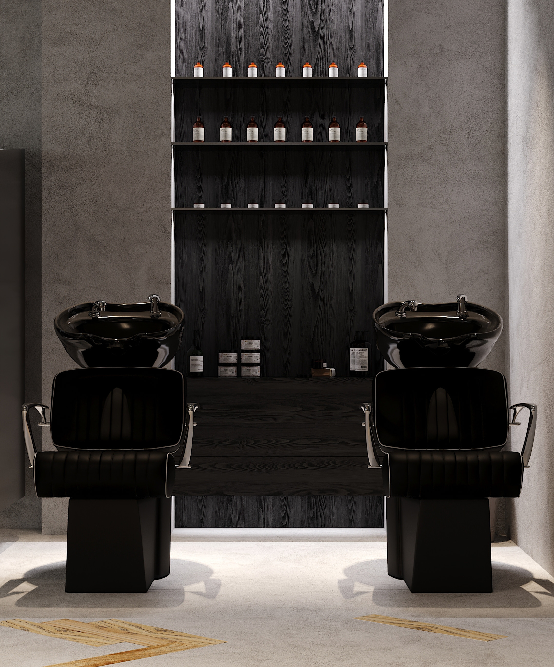 Barbershop. Дизайн интерьера от Дмитрия Баландина