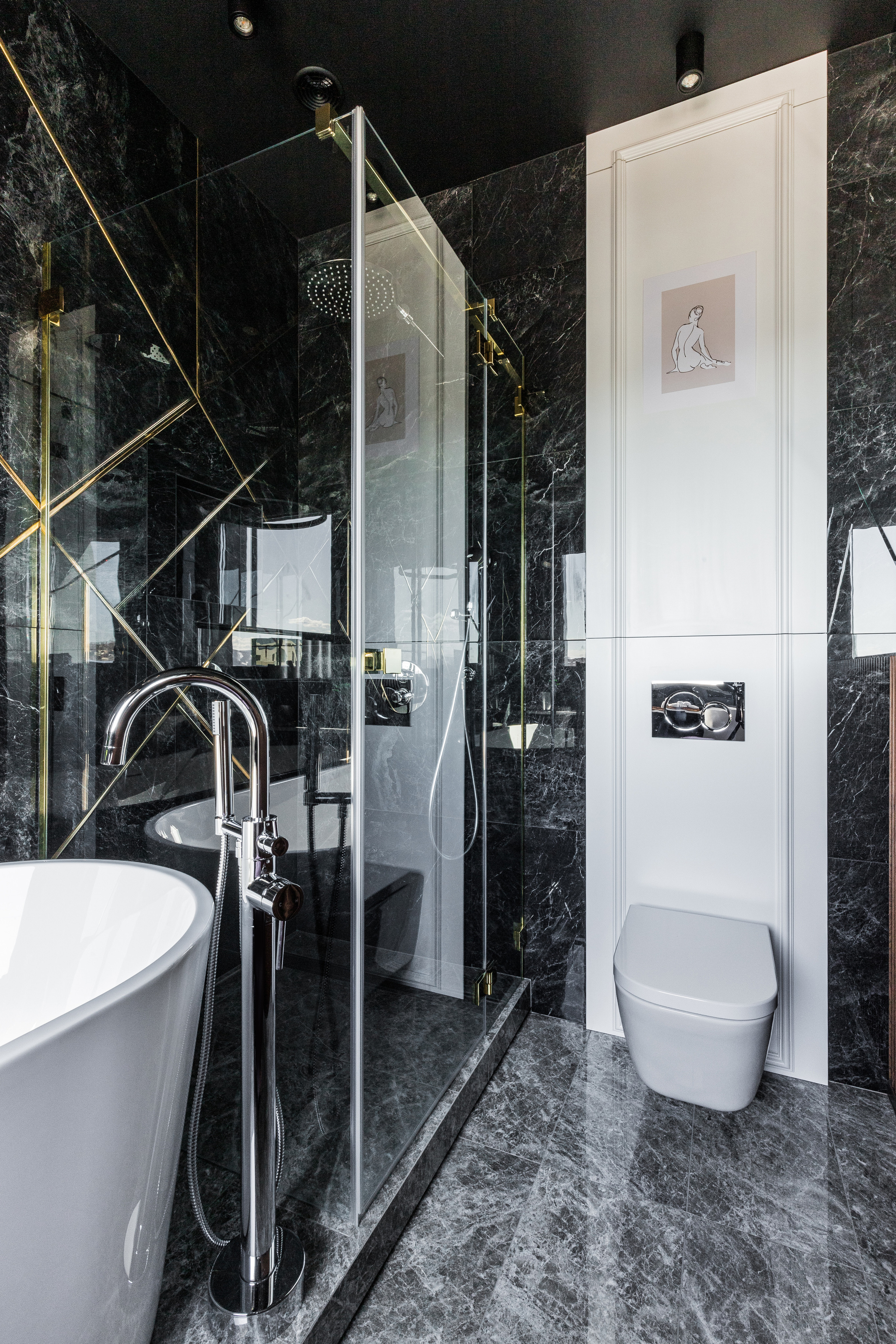 Трехкомнатная квартира ЖК «Адмирал» г. Красноярск. Дизайн интерьера от Дмитрия Баландина