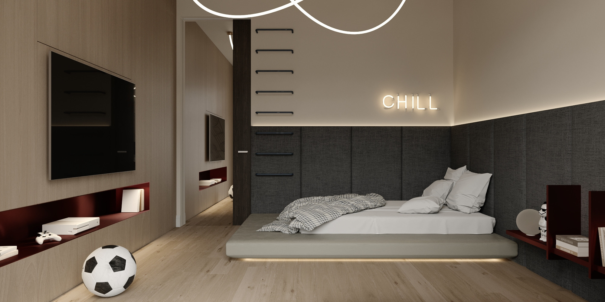 Четырехкомнатная квартира ЖК «Преображенский» г. Красноярск. Дизайн интерьера от Дмитрия Баландина