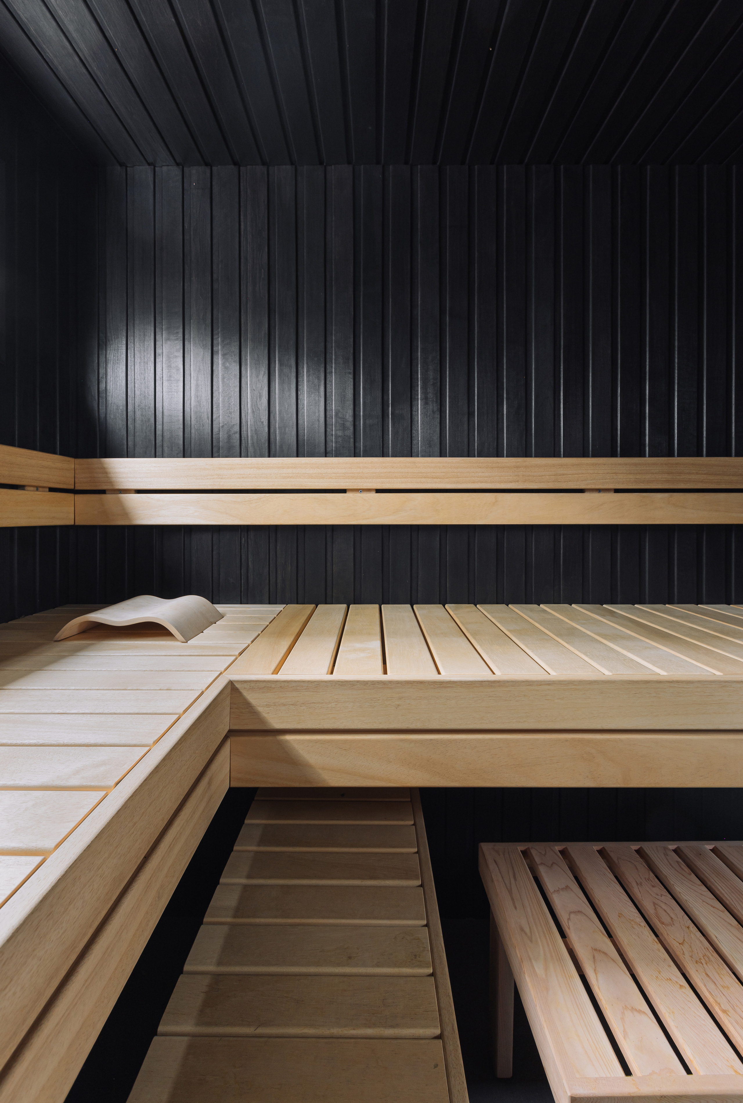 Баня на дровах 25 м² г. Красноярск. Дизайн интерьера от Дмитрия Баландина