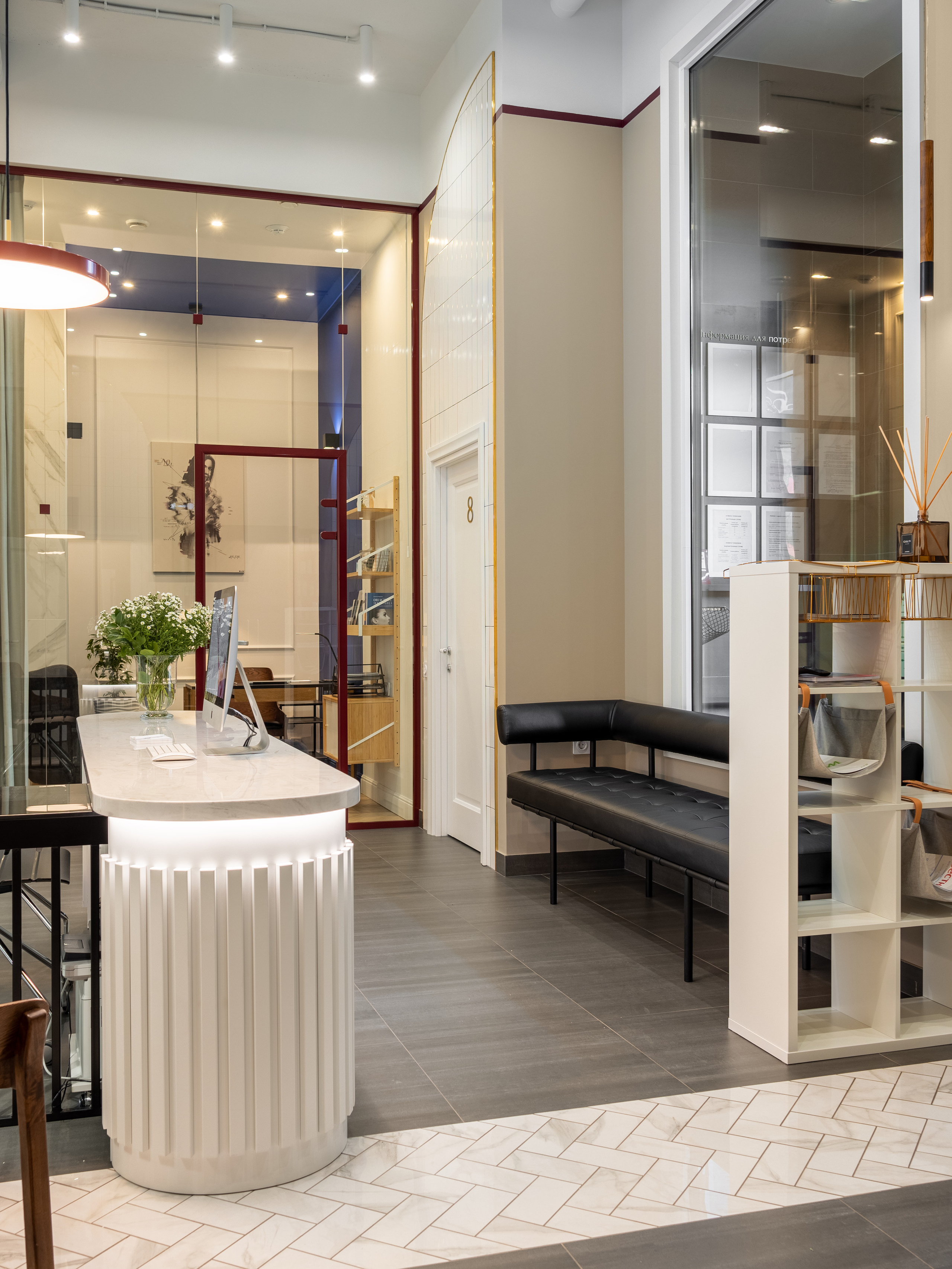 Клиника превентивной медицины «Тебе». Дизайн интерьера от Дмитрия Баландина