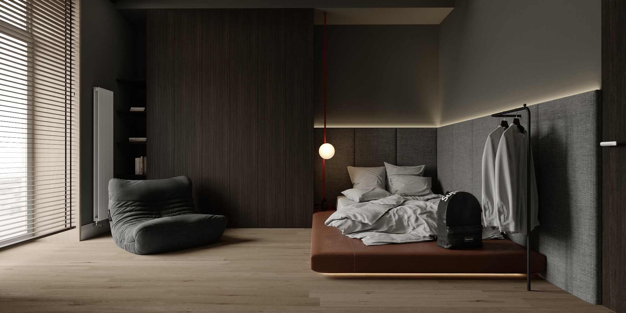 Четырехкомнатная квартира ЖК «Преображенский» г. Красноярск. Дизайн интерьера от Дмитрия Баландина