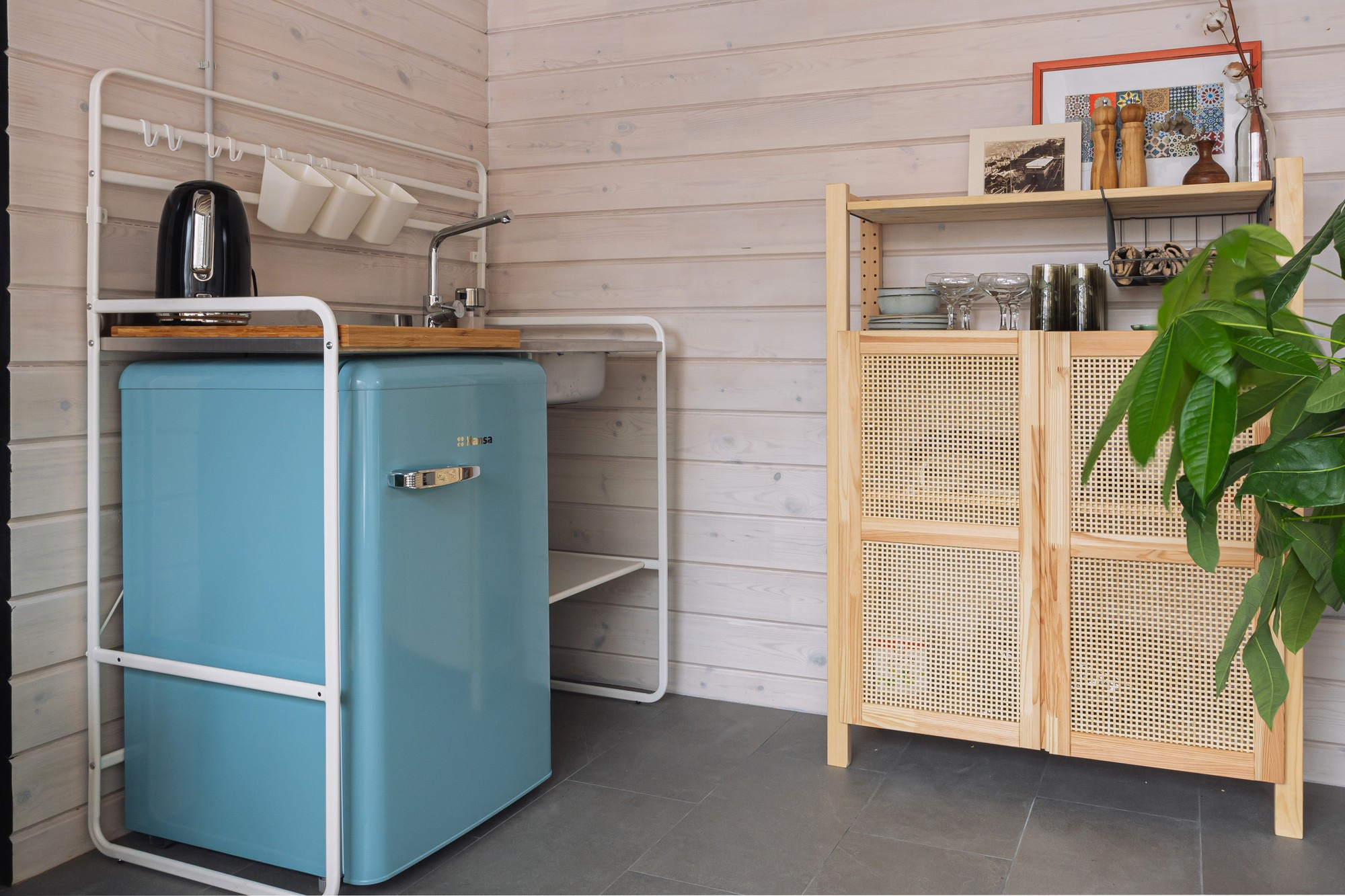 Баня на дровах 25 м² г. Красноярск. Дизайн интерьера от Дмитрия Баландина