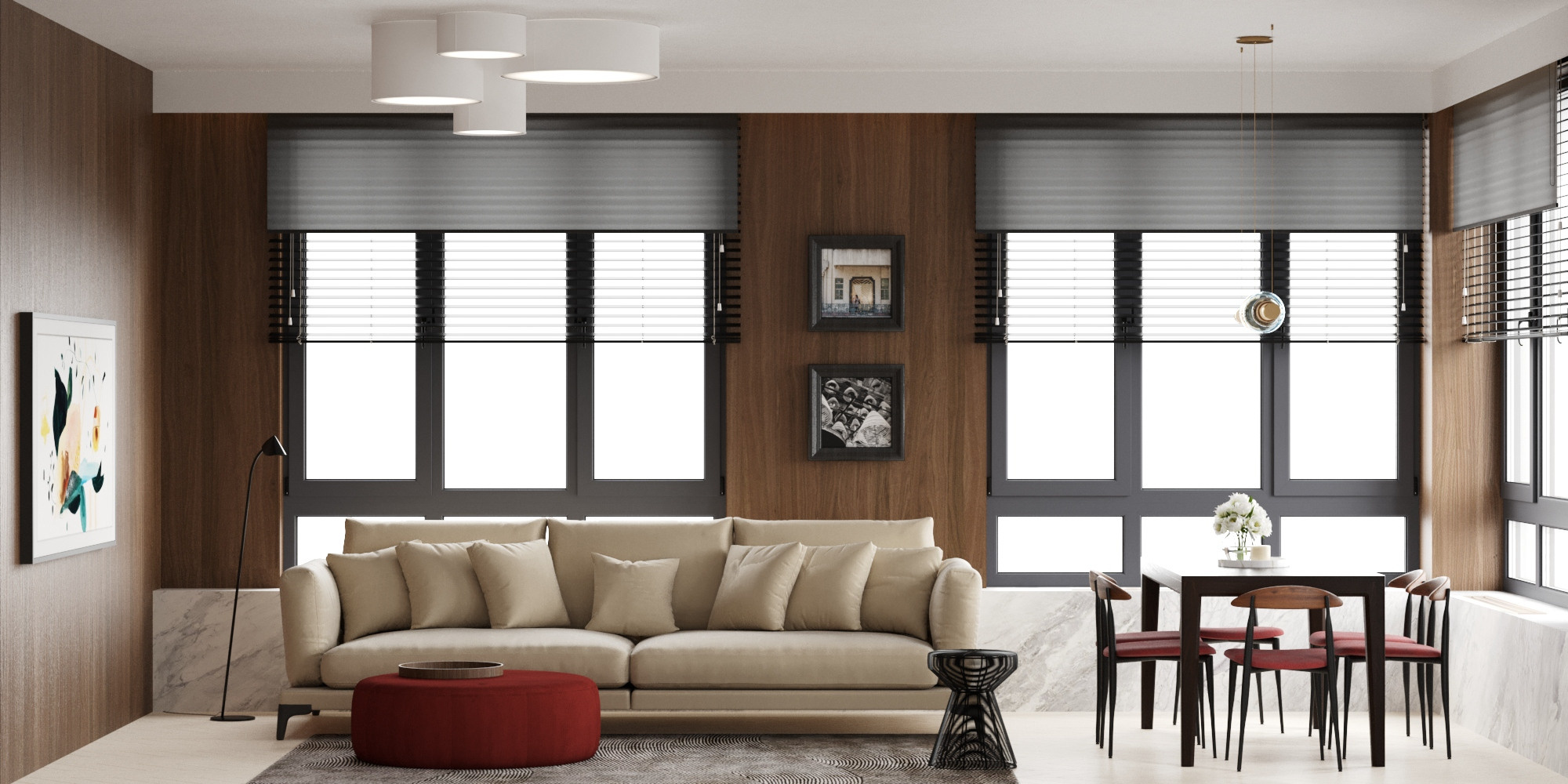 Гостевая квартира ЖК «Savin House» г. Казань. Дизайн интерьера от Дмитрия Баландина