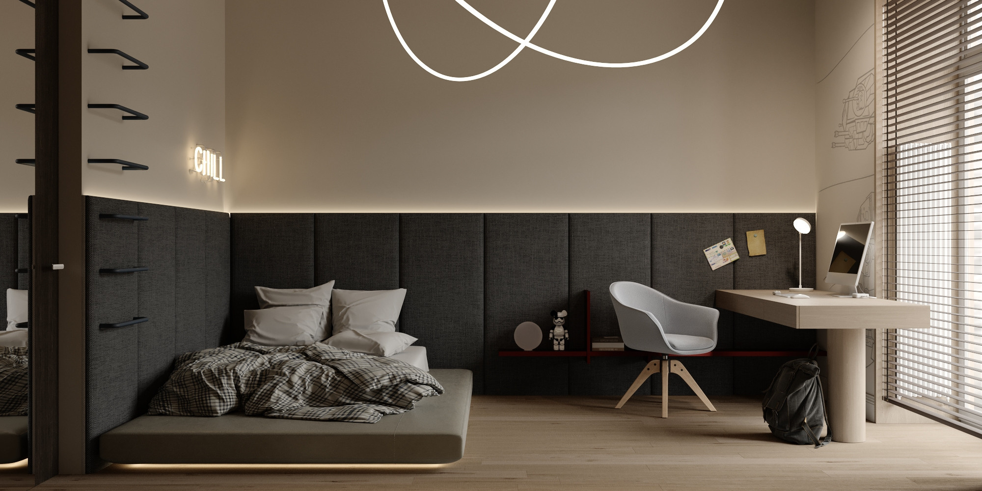 Четырехкомнатная квартира ЖК «Преображенский» г. Красноярск. Дизайн интерьера от Дмитрия Баландина