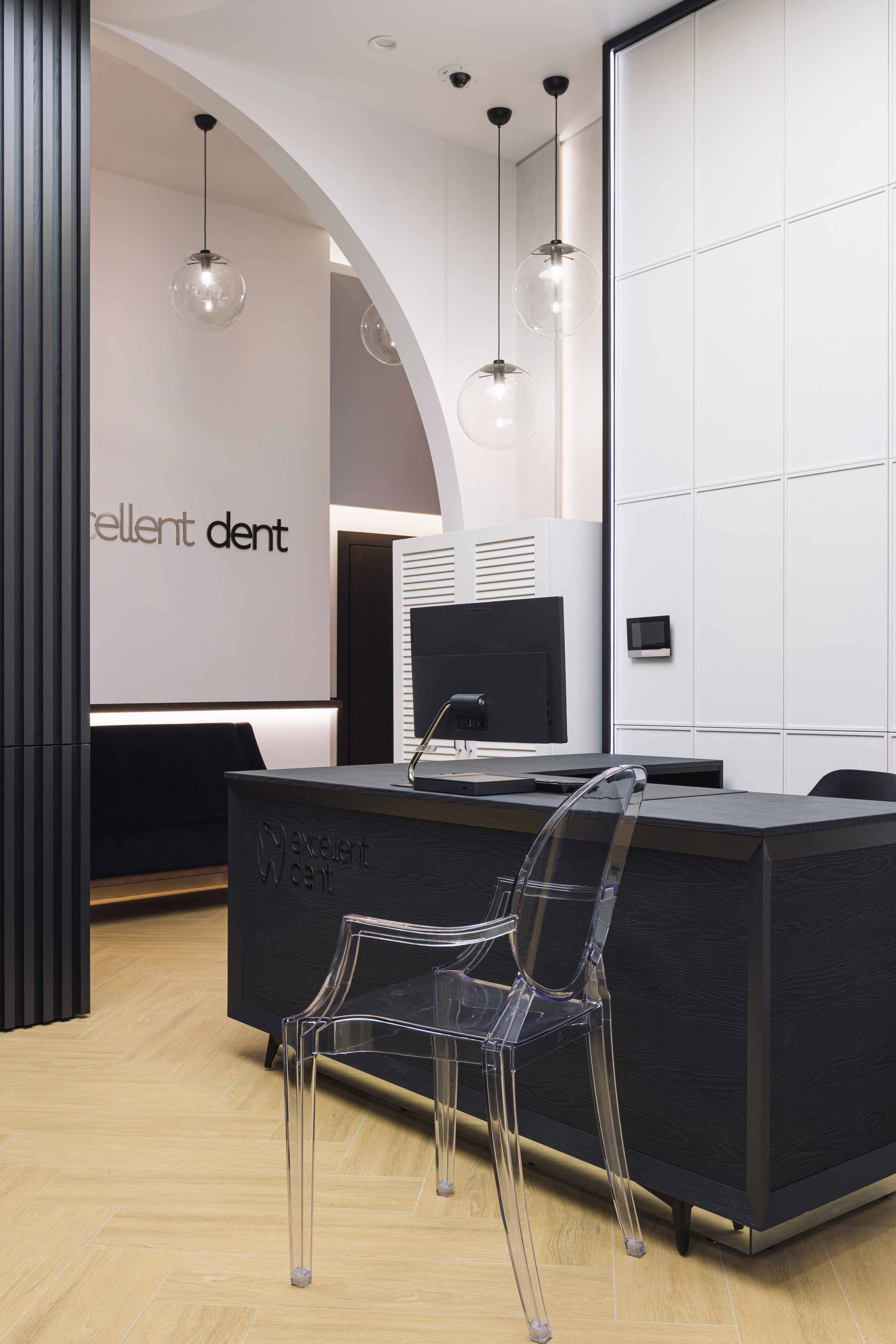 Стоматологическая клиника «ExcellentDent» на Капитанской. Дизайн интерьера от Дмитрия Баландина
