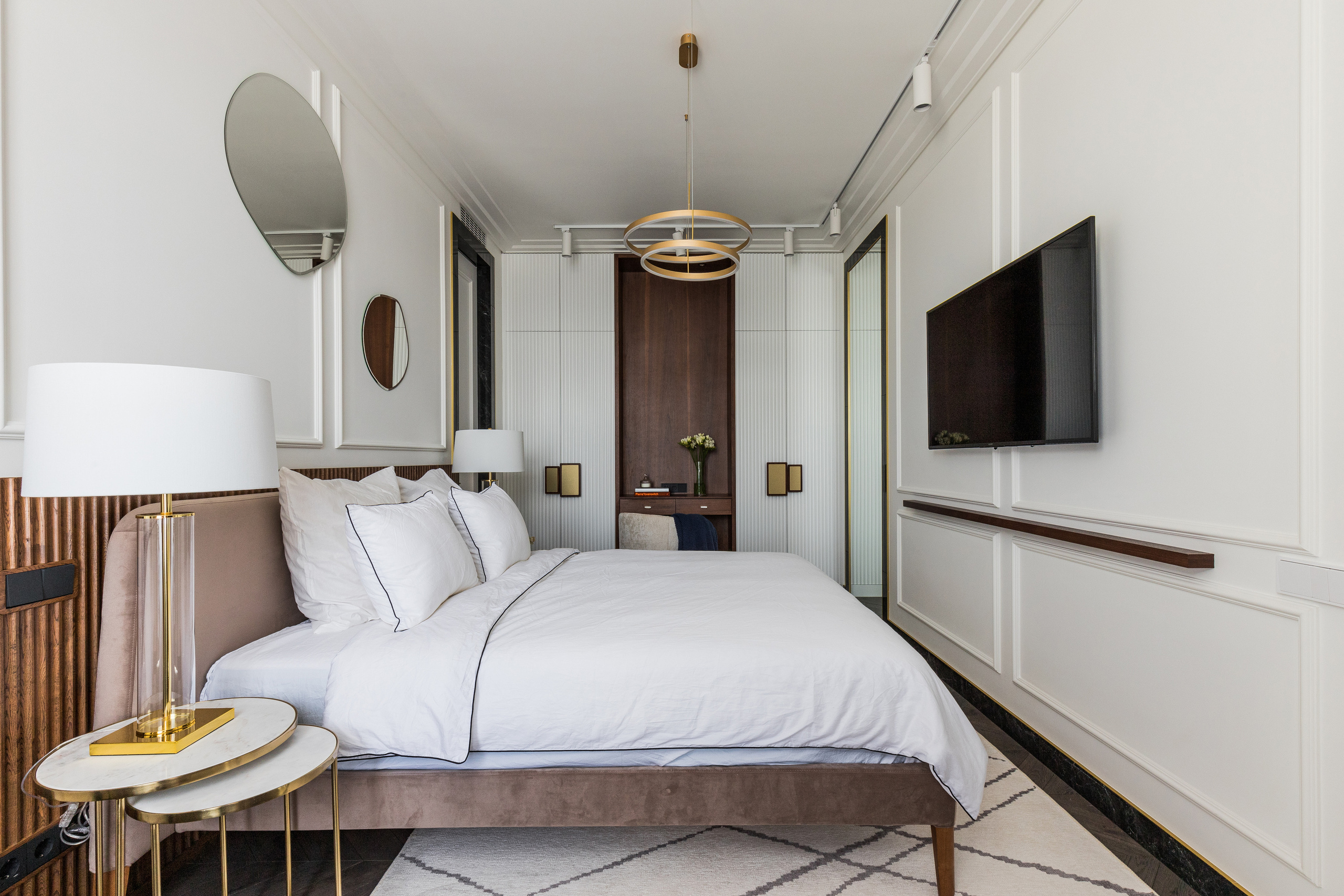 Трехкомнатная квартира ЖК «Адмирал» г. Красноярск. Дизайн интерьера от Дмитрия Баландина