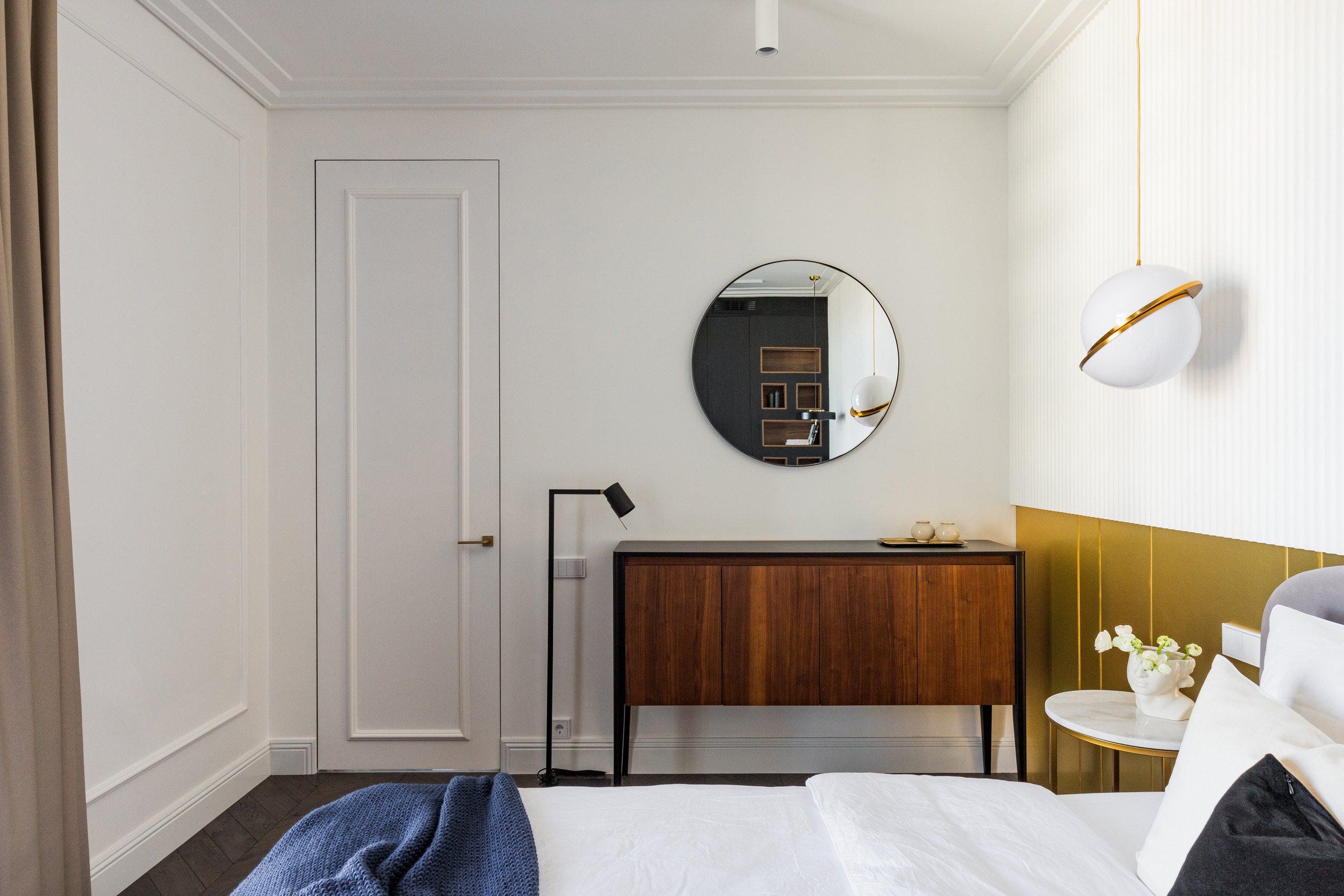 Трехкомнатная квартира ЖК «Адмирал» г. Красноярск. Дизайн интерьера от Дмитрия Баландина