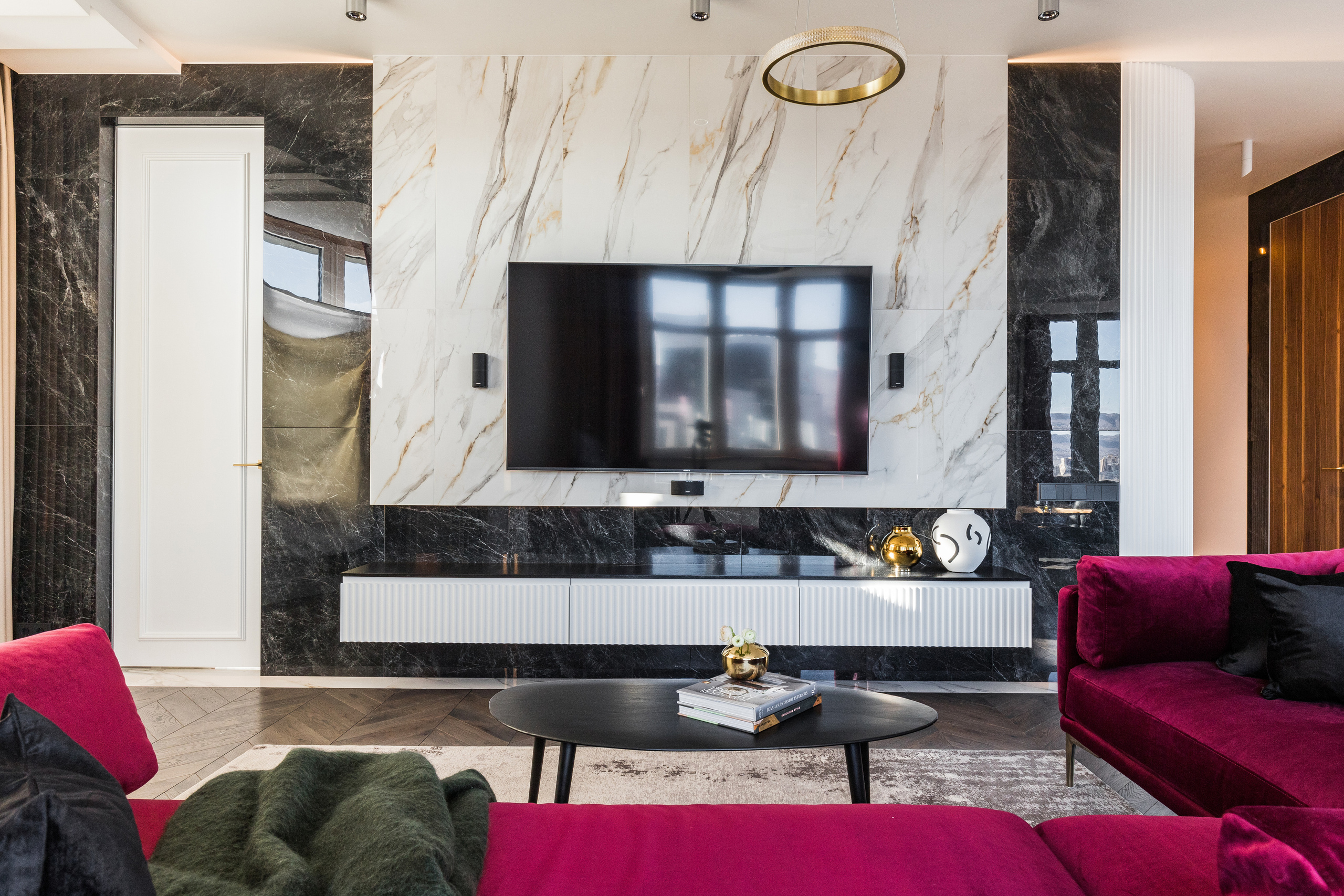 Трехкомнатная квартира ЖК «Адмирал» г. Красноярск. Дизайн интерьера от Дмитрия Баландина