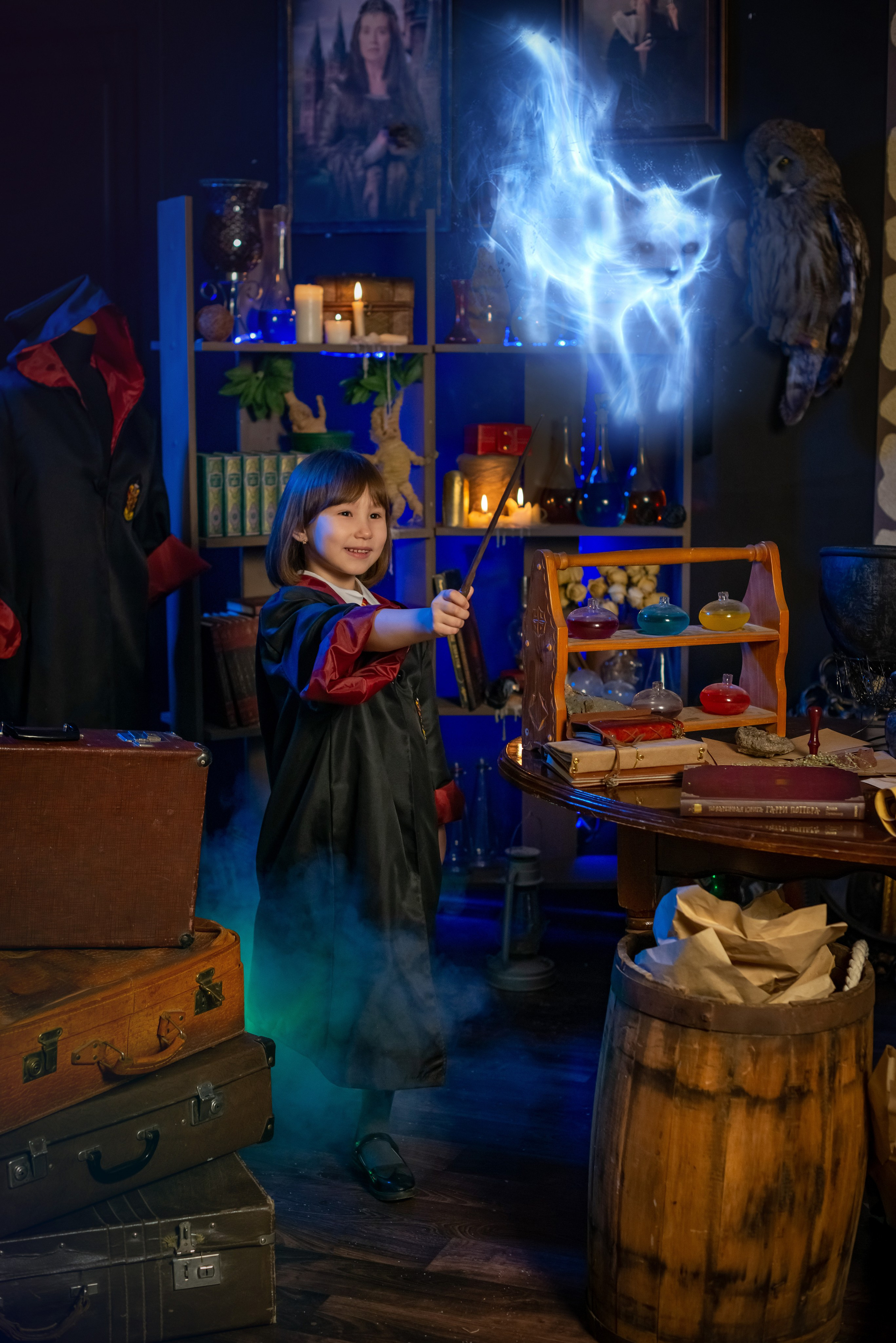 Хогвартс. Татьяна Гойда портретный и семейный фотограф Ленск. Выпускные альбомы