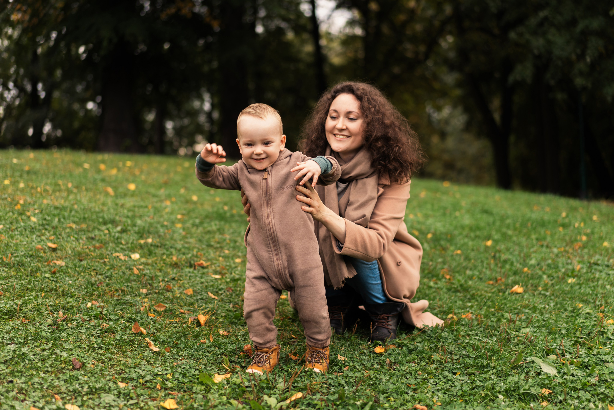 Сентябрь. Таврический парк. Семейный и детский фотограф в Санкт-Петербурге Дарина Герчиу