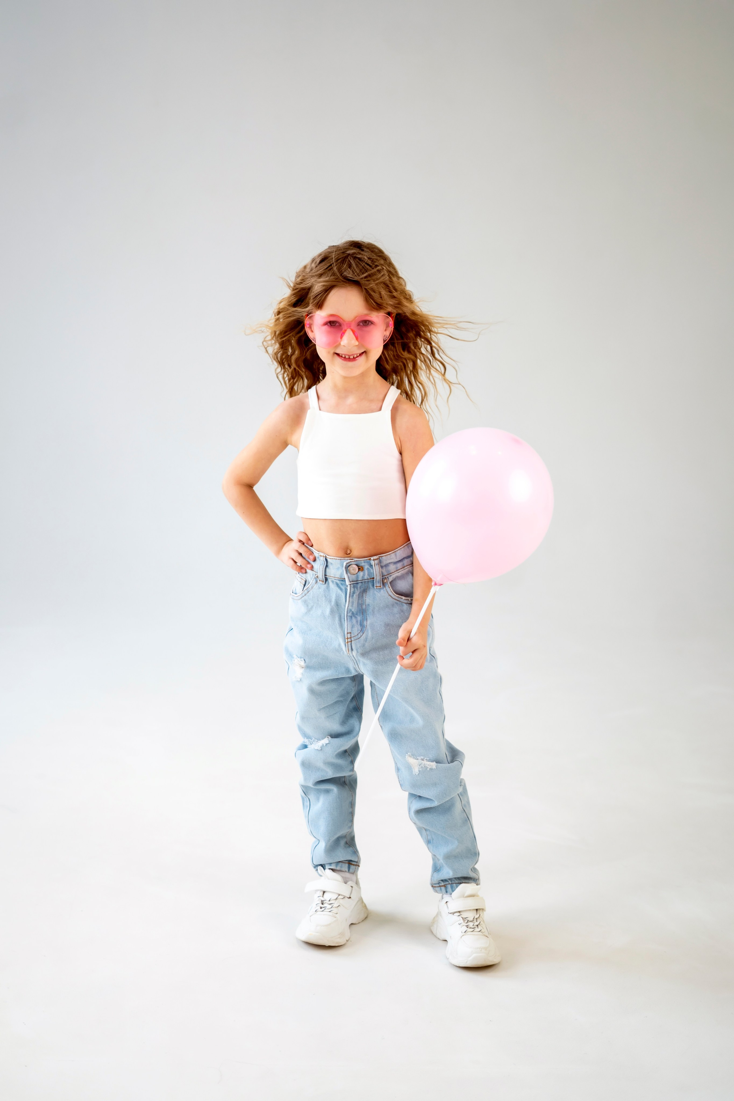 Детки на циклораме. Семейный и детский фотограф в Хабаровске Анна Гриневич