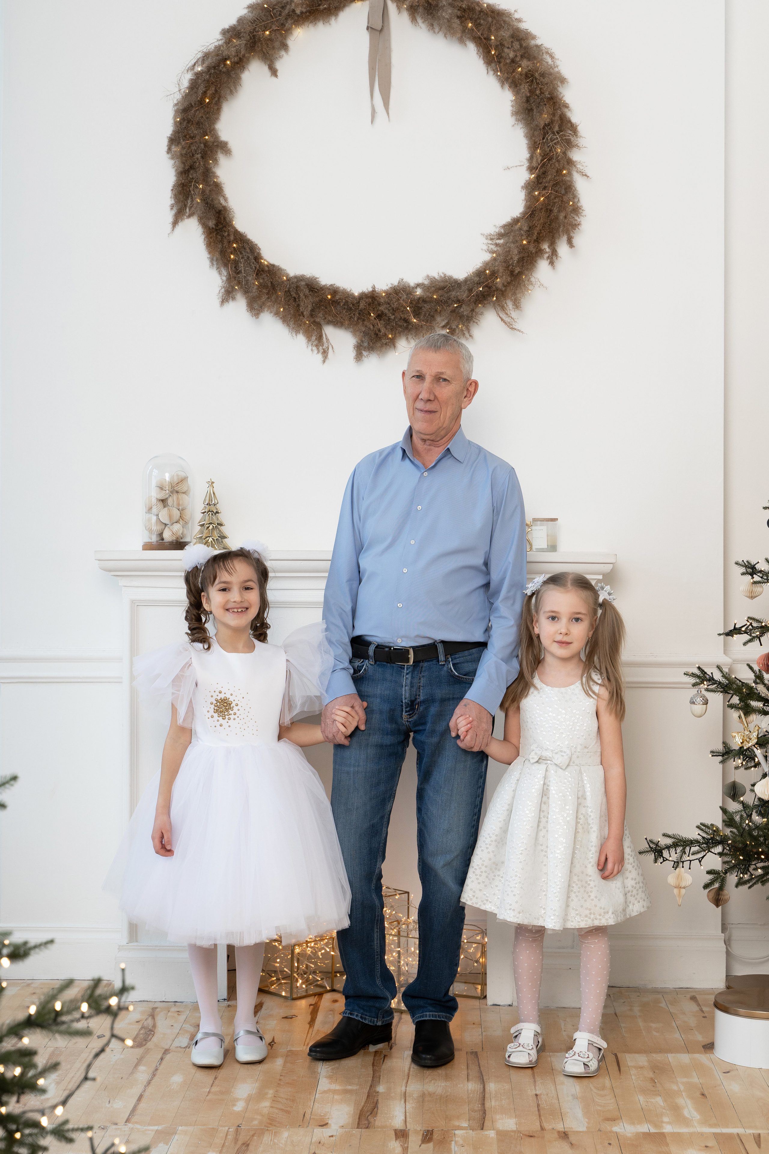 Новогодняя семейная фотосессия. Студия Svet. Фотограф Татьяна Мамонтова