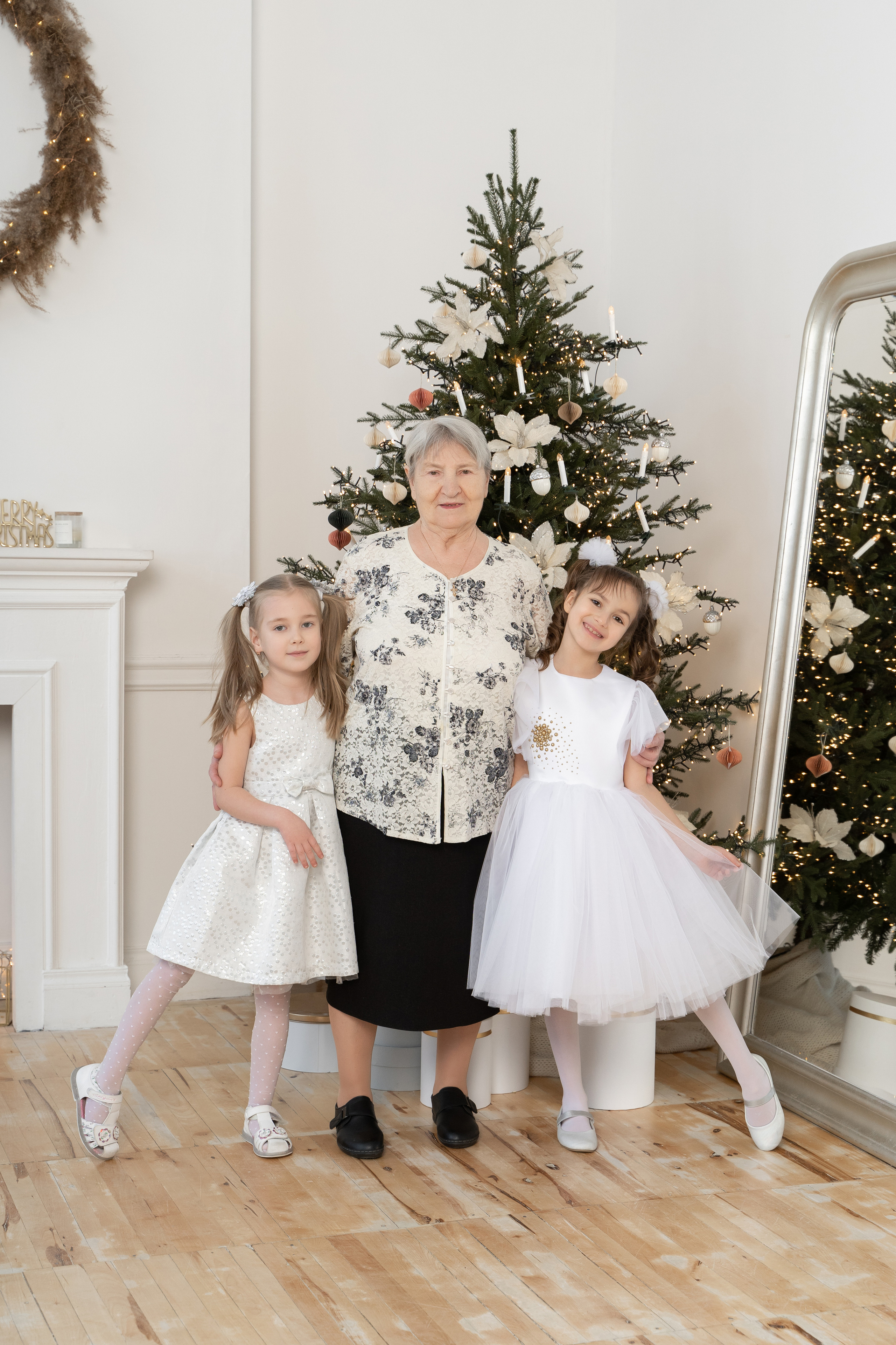 Новогодняя семейная фотосессия. Студия Svet. Фотограф Татьяна Мамонтова