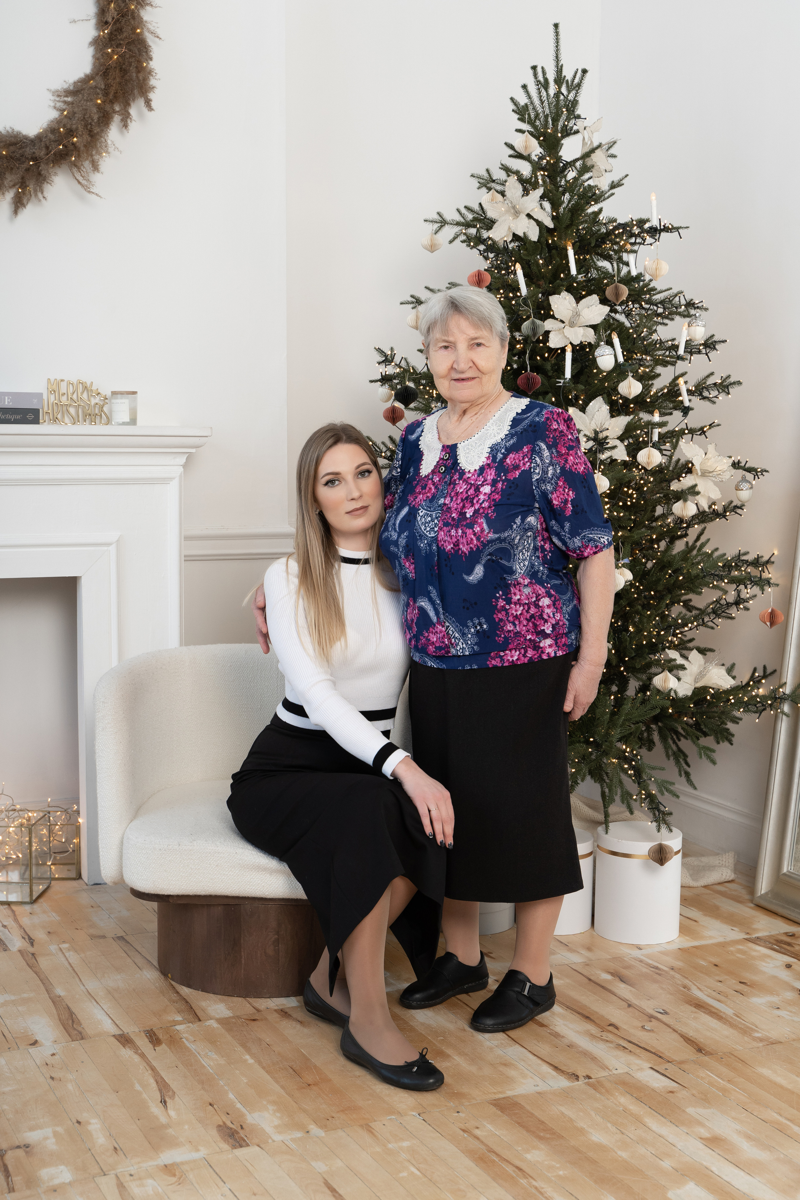 Новогодняя семейная фотосессия. Студия Svet. Фотограф Татьяна Мамонтова