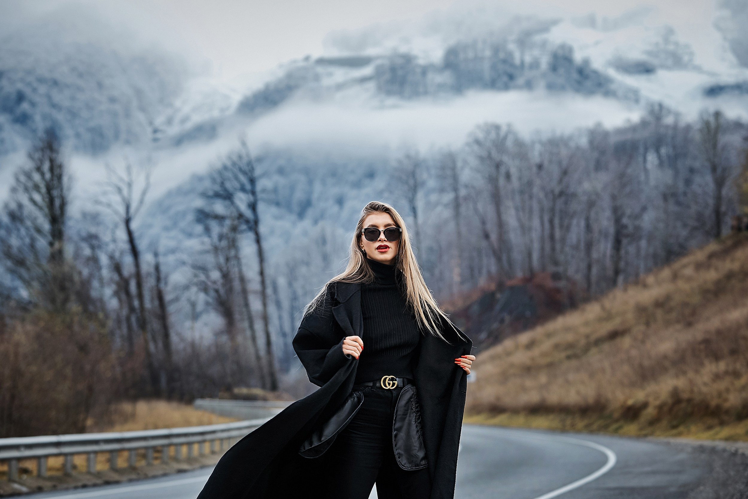 Ангелина в горах. Фото и видео контент в Сочи, фотограф, видеограф Сочи