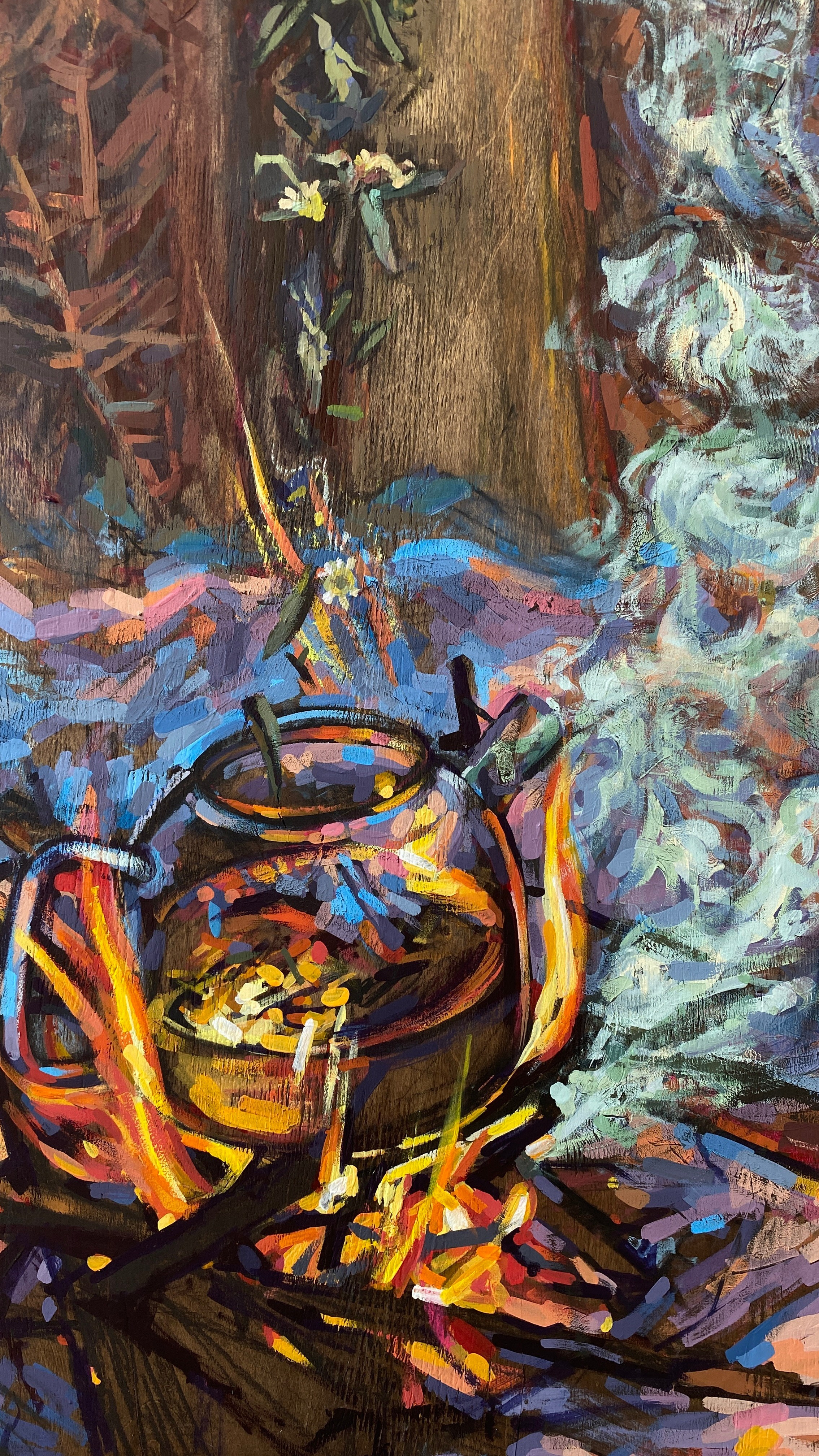 Чайная картина. Саша Гдетотам