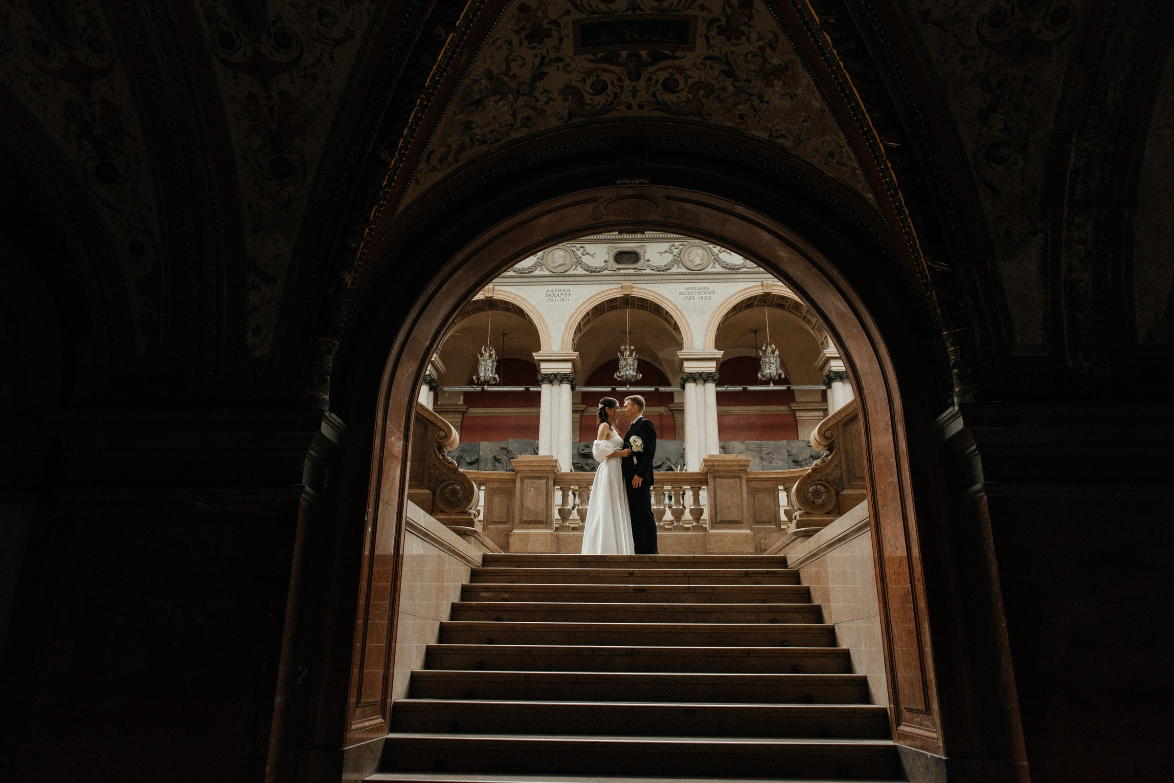 свадебная фотосессия в академии Штиглица