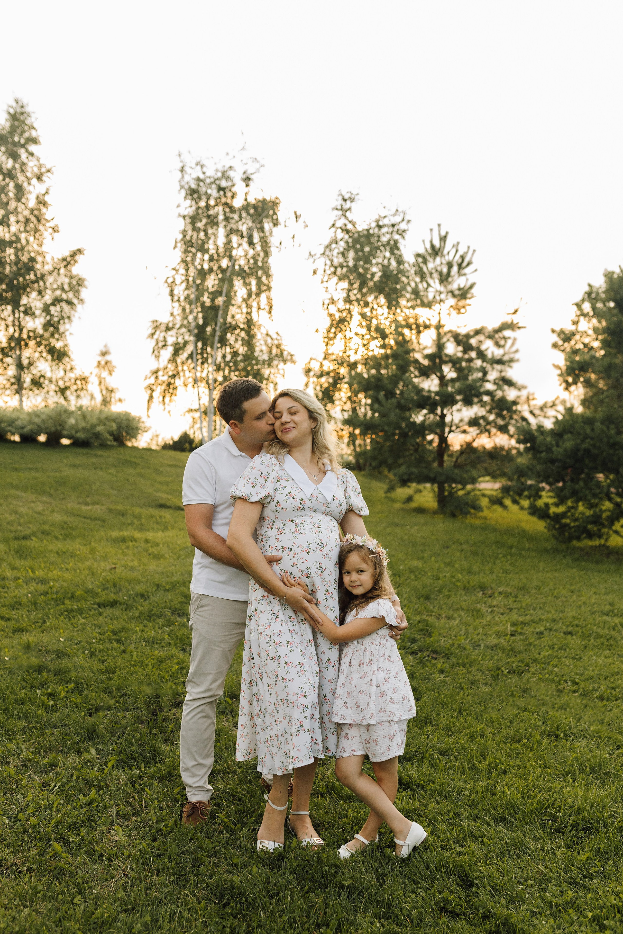 Марина с семьёй. Фотограф в Москве Юлия Хамзина