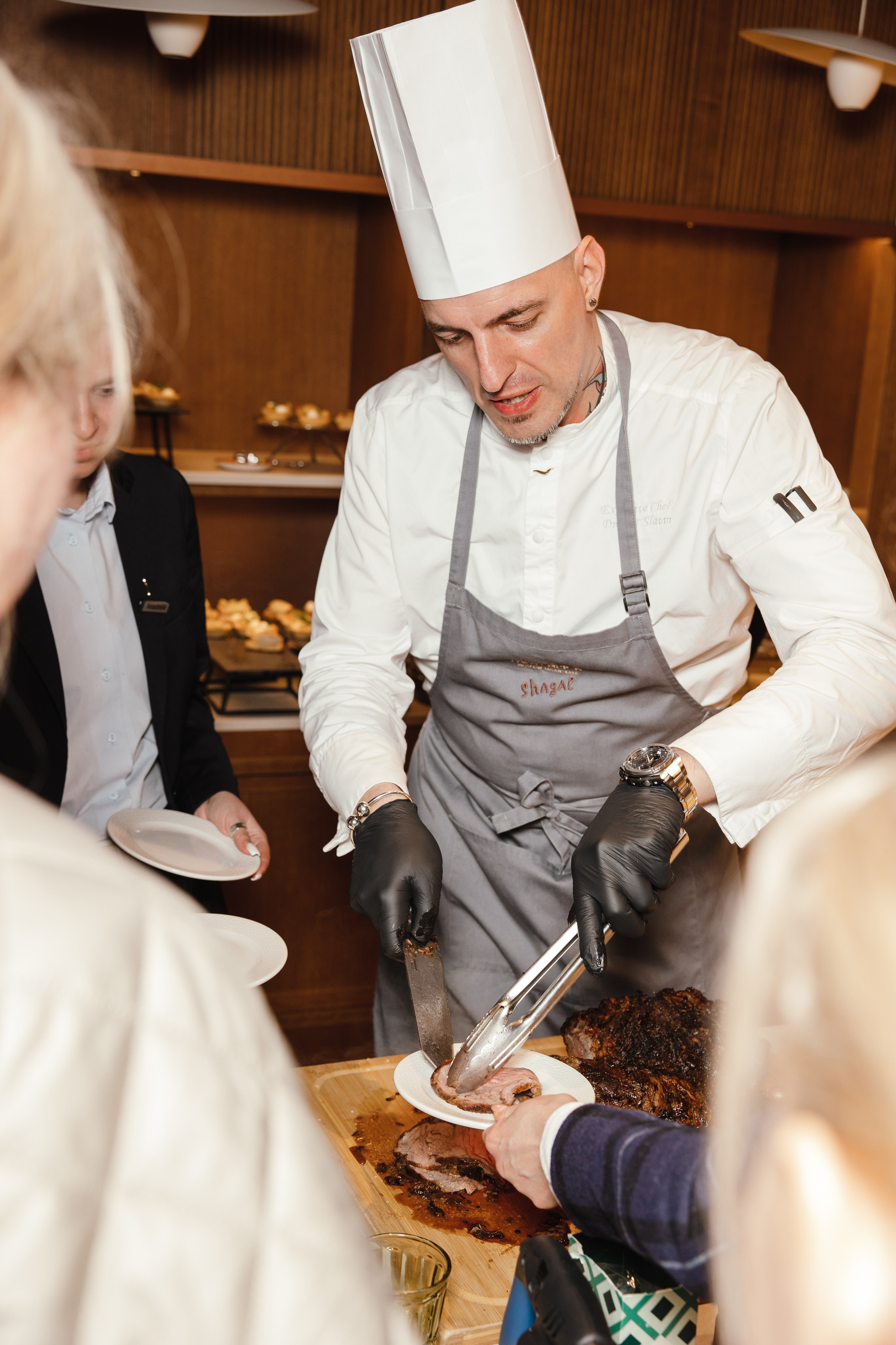 Презентация Russian Fashion Dom в ресторане Shagal. Контент фотограф в Москве и области Елена Кулакова