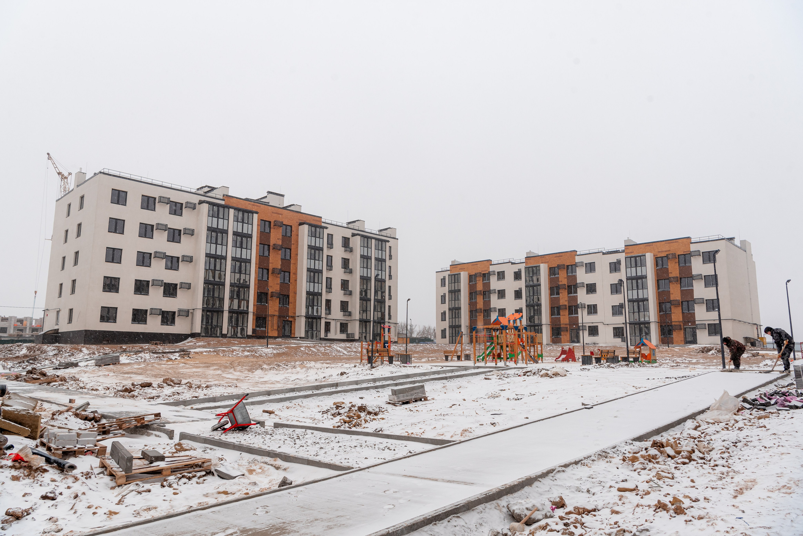 Зимняя съёмка улиц Родниковой Долины. Фотограф в Волгограде и Волжском Александр Горбань