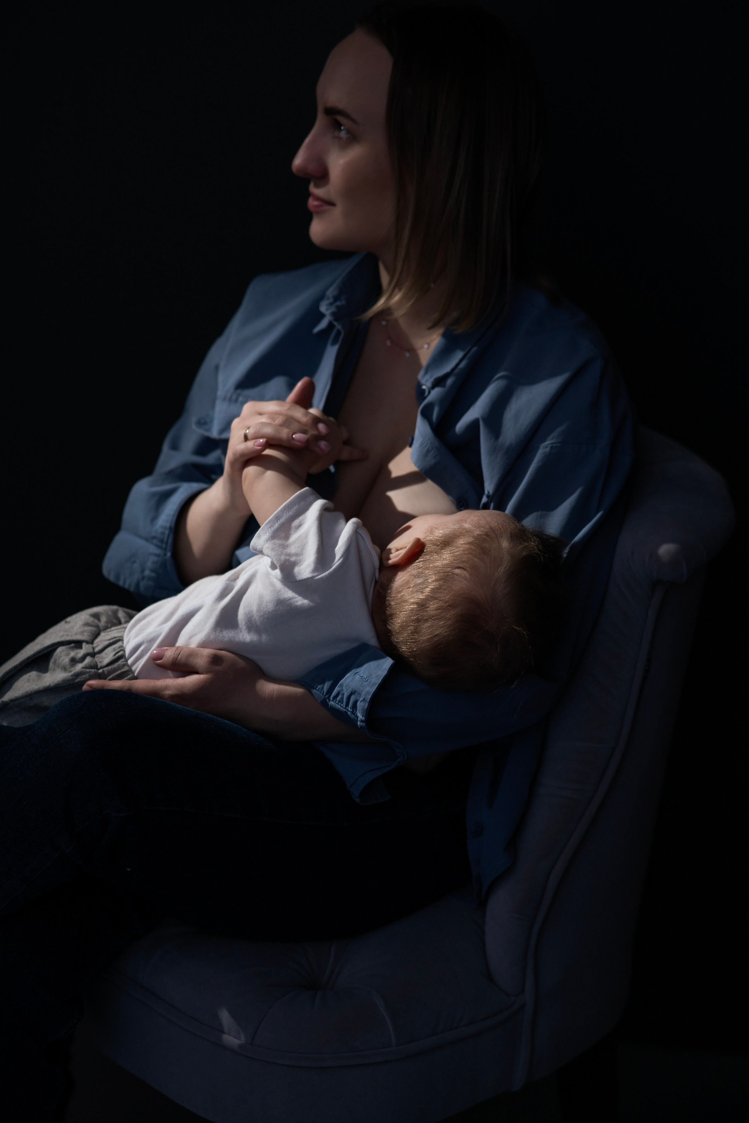 Семейная съемка в студии фотографа. Семейный фотограф в Омске Александра Яровикова