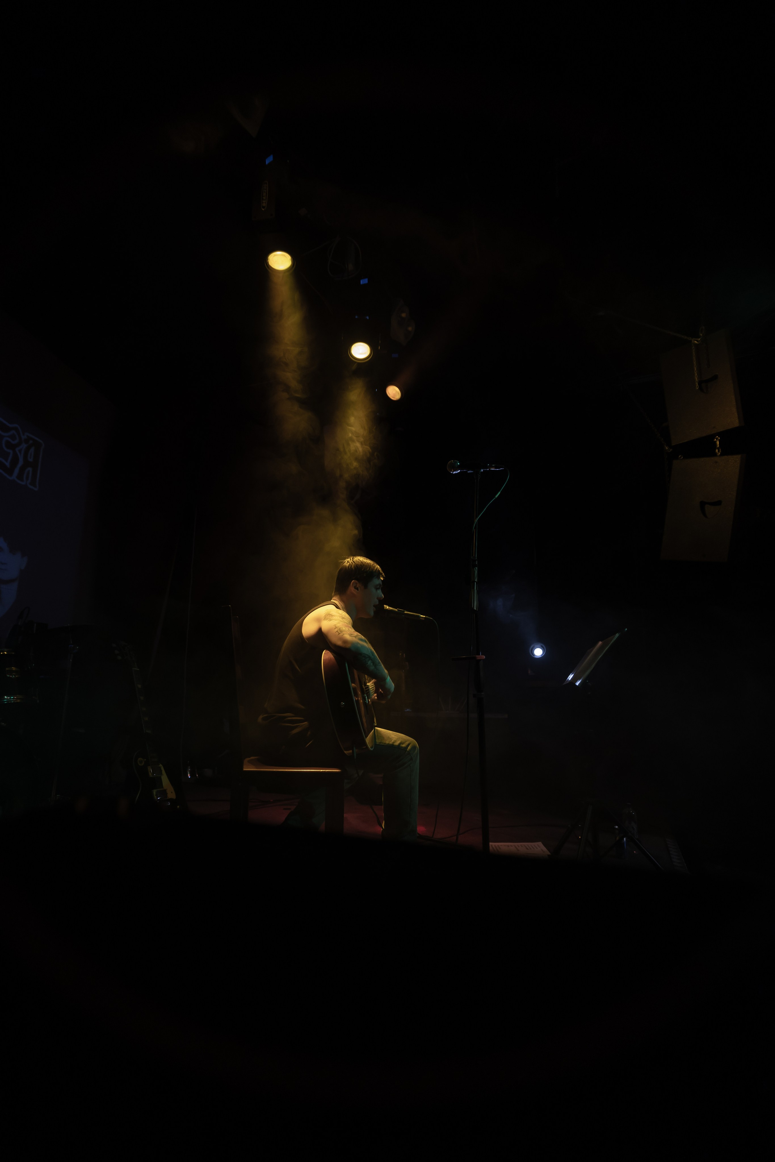 Антон Макаров. Трибьют «Сектор газа», клуб-галерея Эрмитаж. 07.12.2024. Фотограф Регина Крикунова г. Красноярск