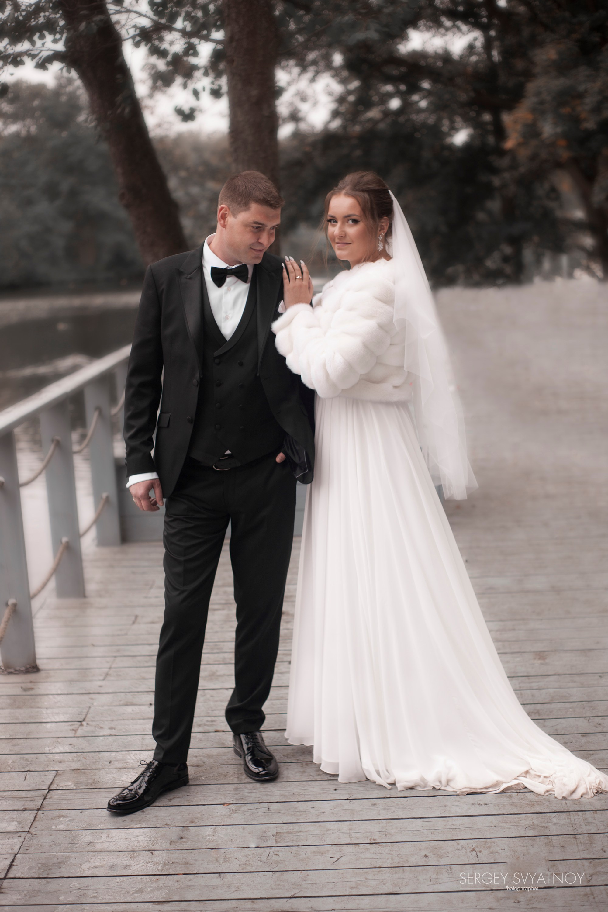 Свадьба Анастасии и Дмитрия. Портретный и свадебный фотограф в Москве Сергей Святной