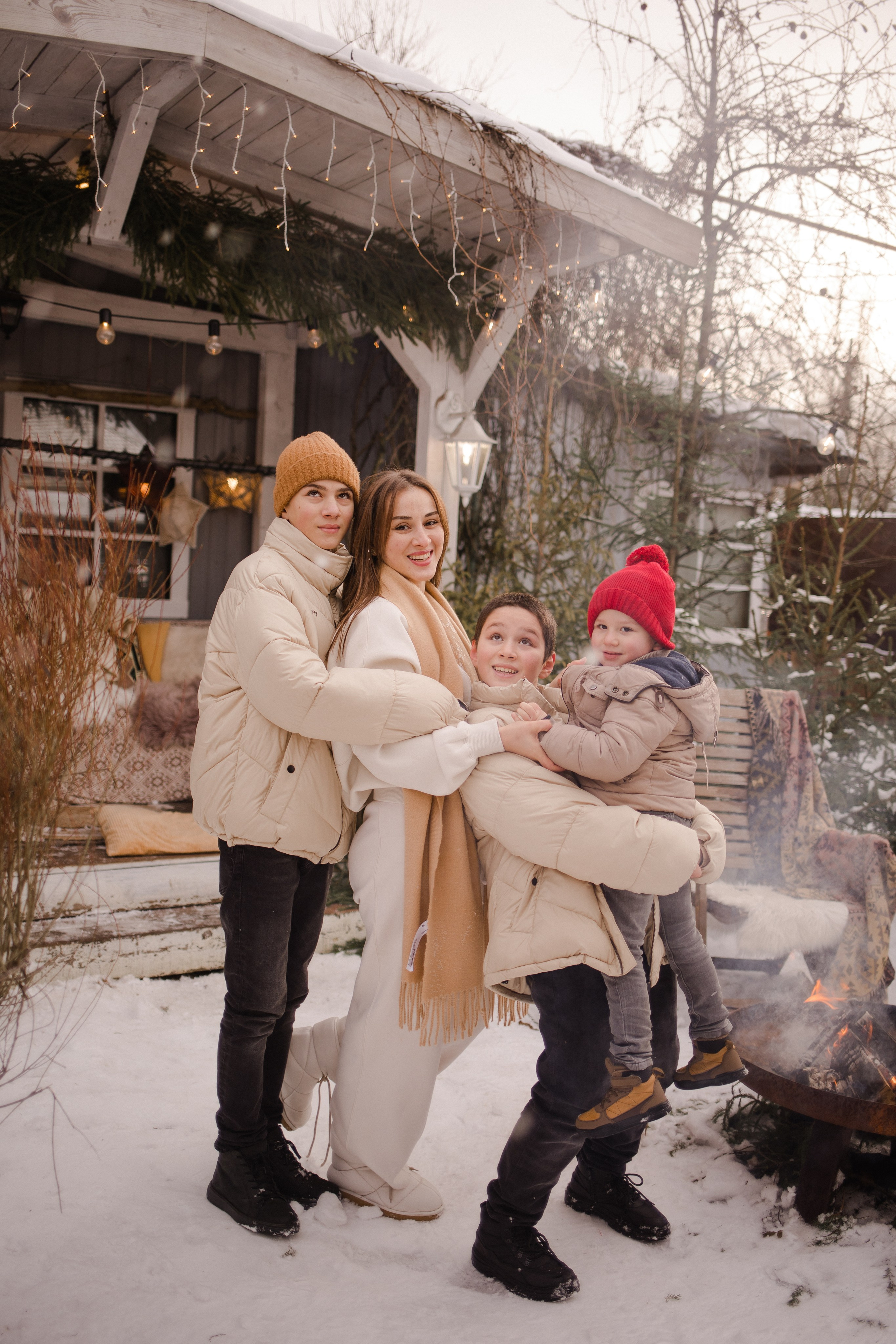 Элисо и дети. Семейный и детский фотограф в Москве Кузьмина Мария
