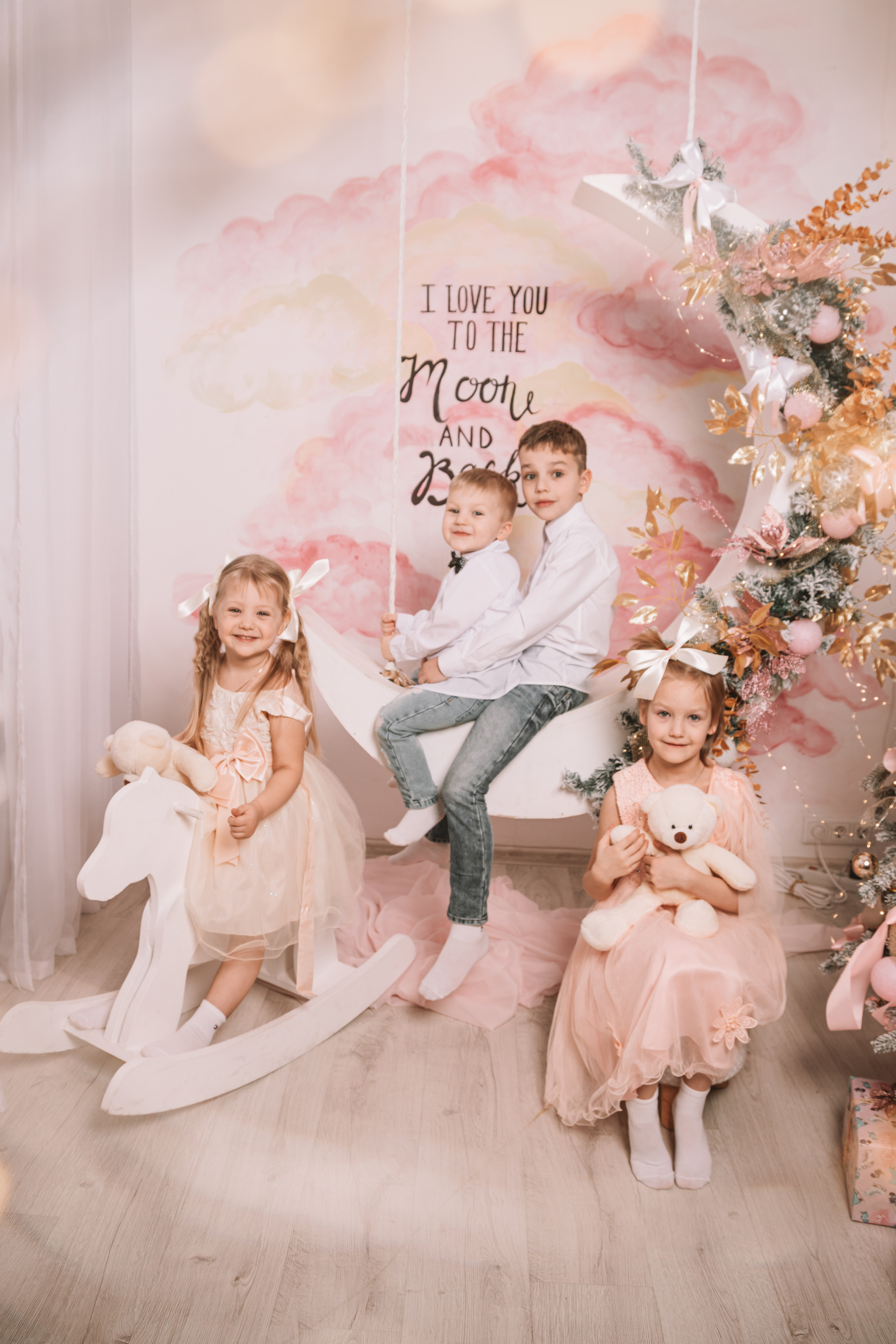 Ольга с семьёй. Фотограф Вера Генералова. Фотосессии. Выпускные альбомы Лобня