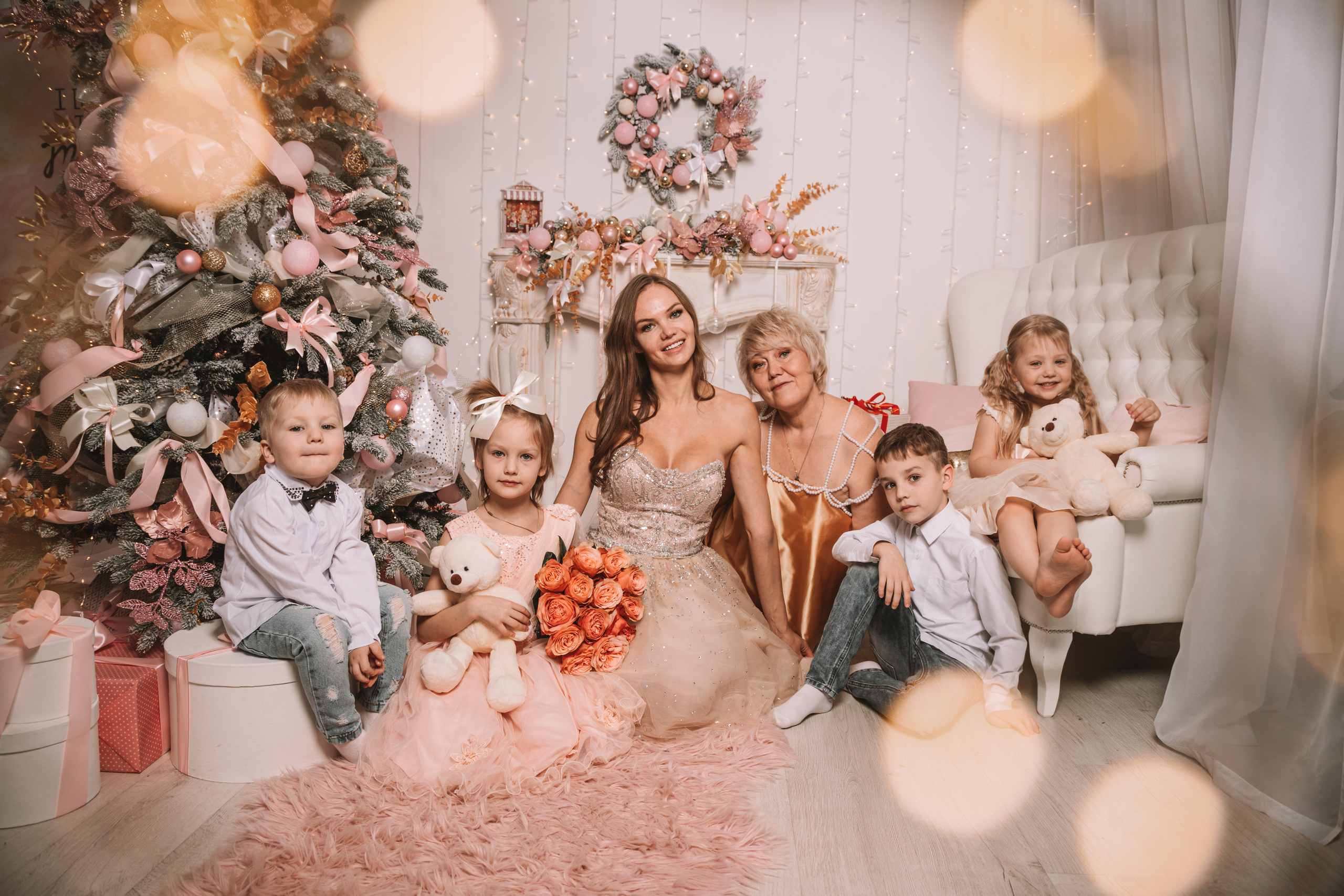 Ольга с семьёй. Фотограф Вера Генералова. Фотосессии. Выпускные альбомы Лобня