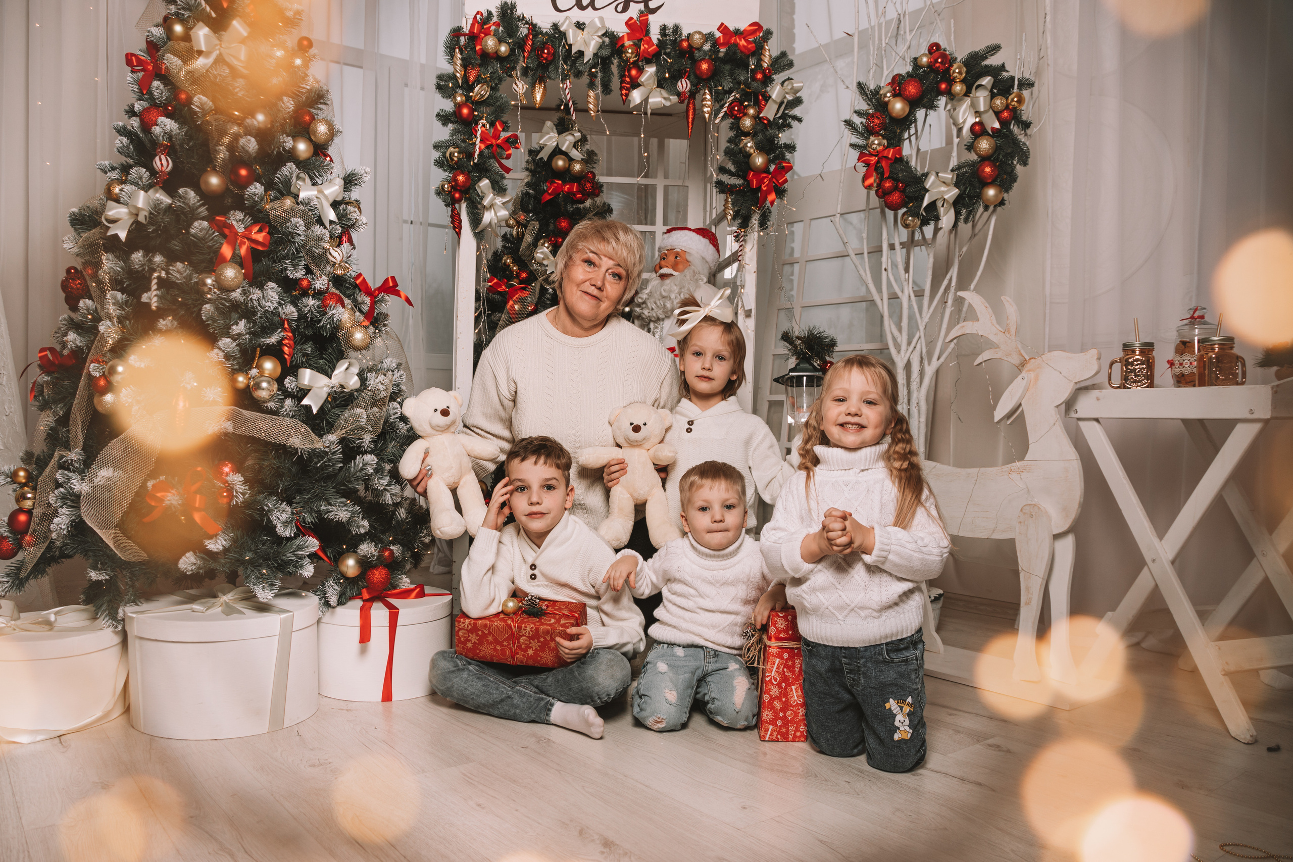 Ольга с семьёй. Фотограф Вера Генералова. Фотосессии. Выпускные альбомы Лобня