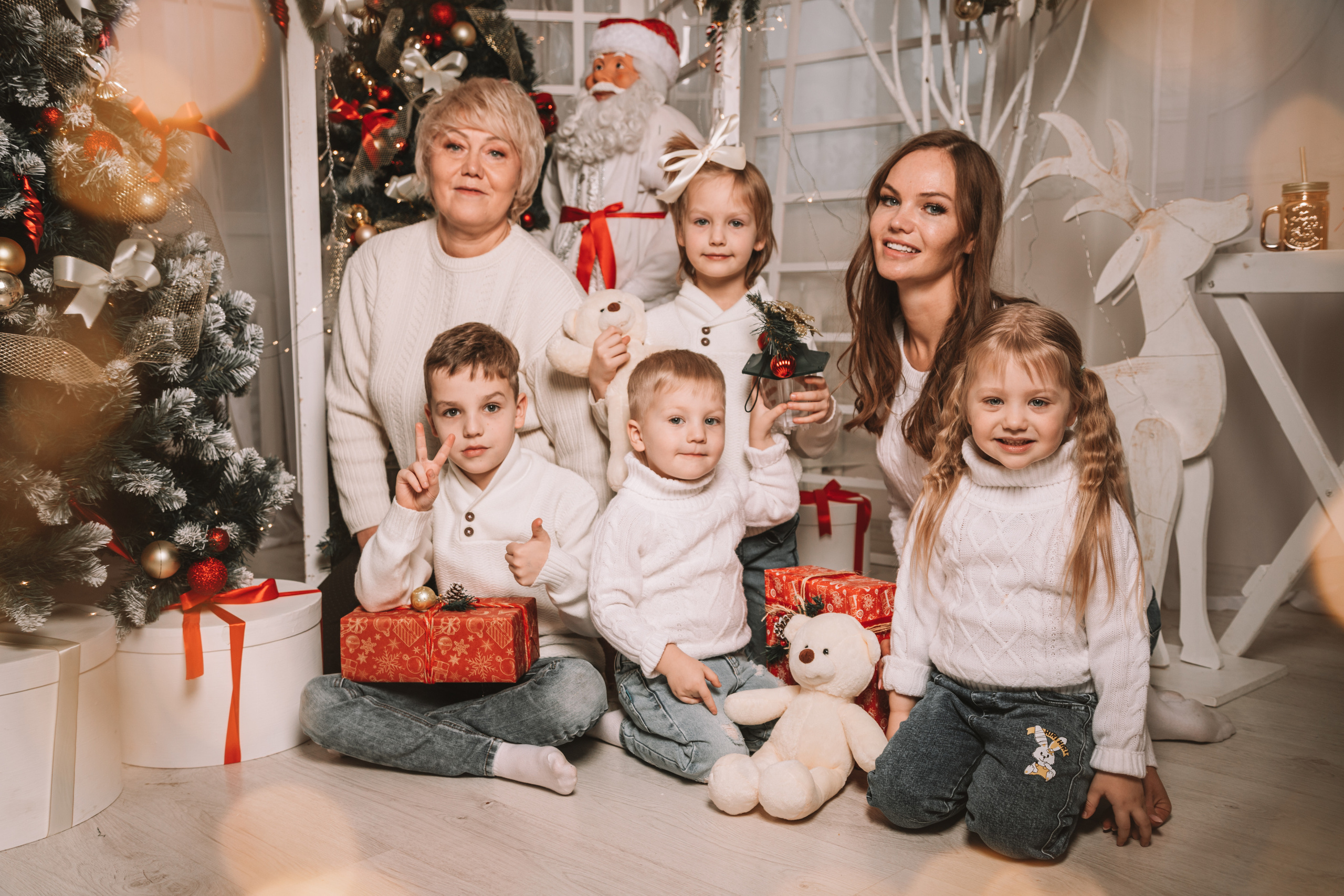 Ольга с семьёй. Фотограф Вера Генералова. Фотосессии. Выпускные альбомы Лобня