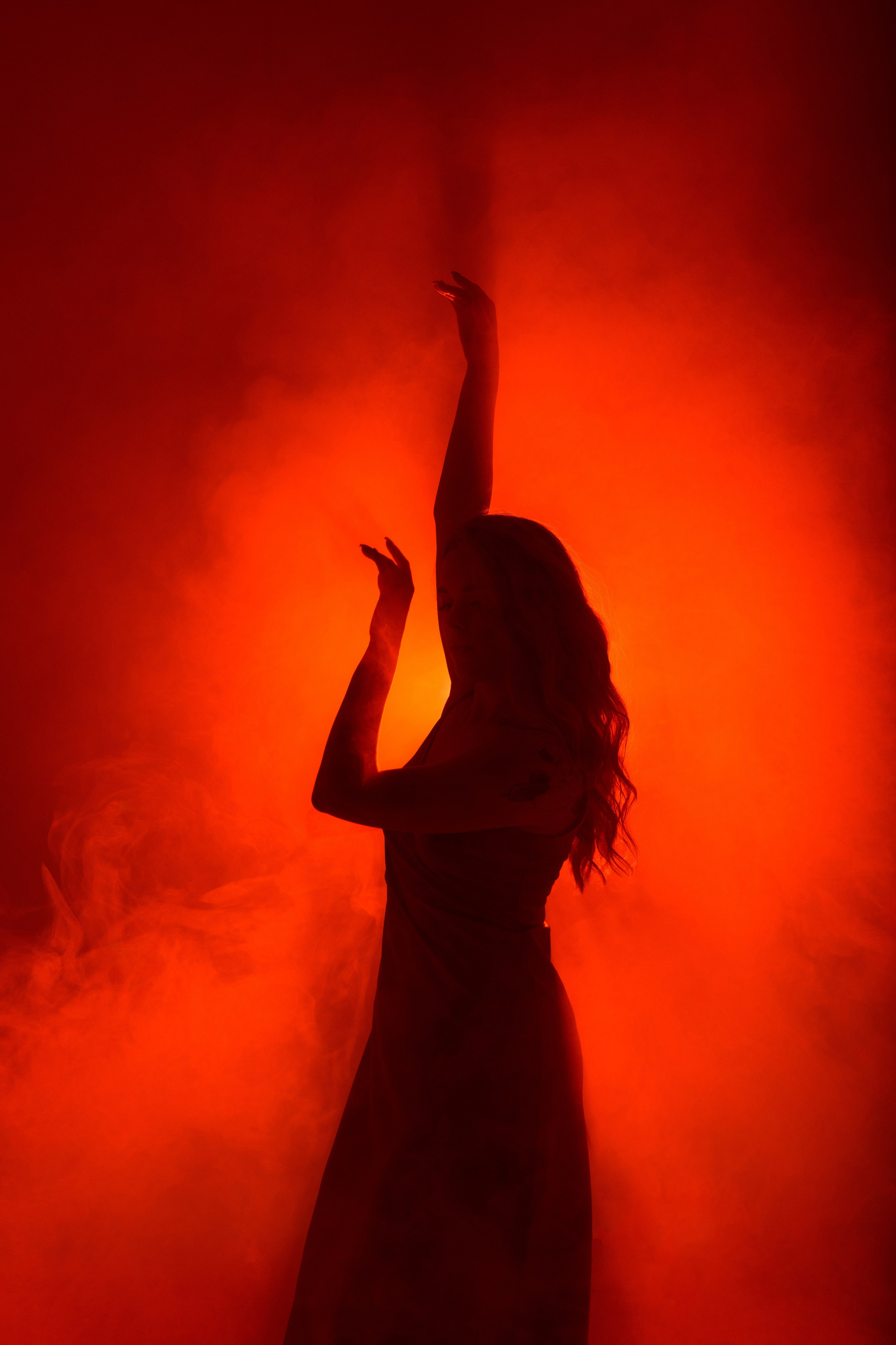 Женская фотосессия на циклораме. Портретный и репортажный фотограф в Сочи Рамодина Юлия