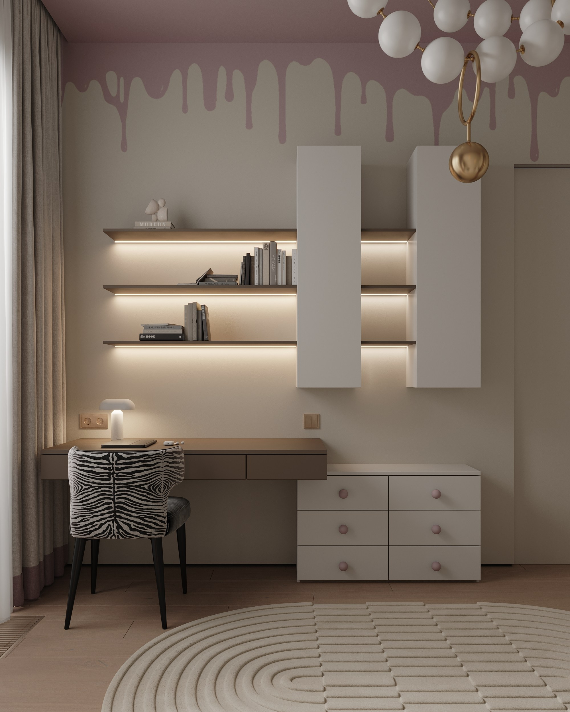 Квартира / 2023. 3D-сцены интерьеров в 3ds Мах: сборка по ТЗ для визуализаторов