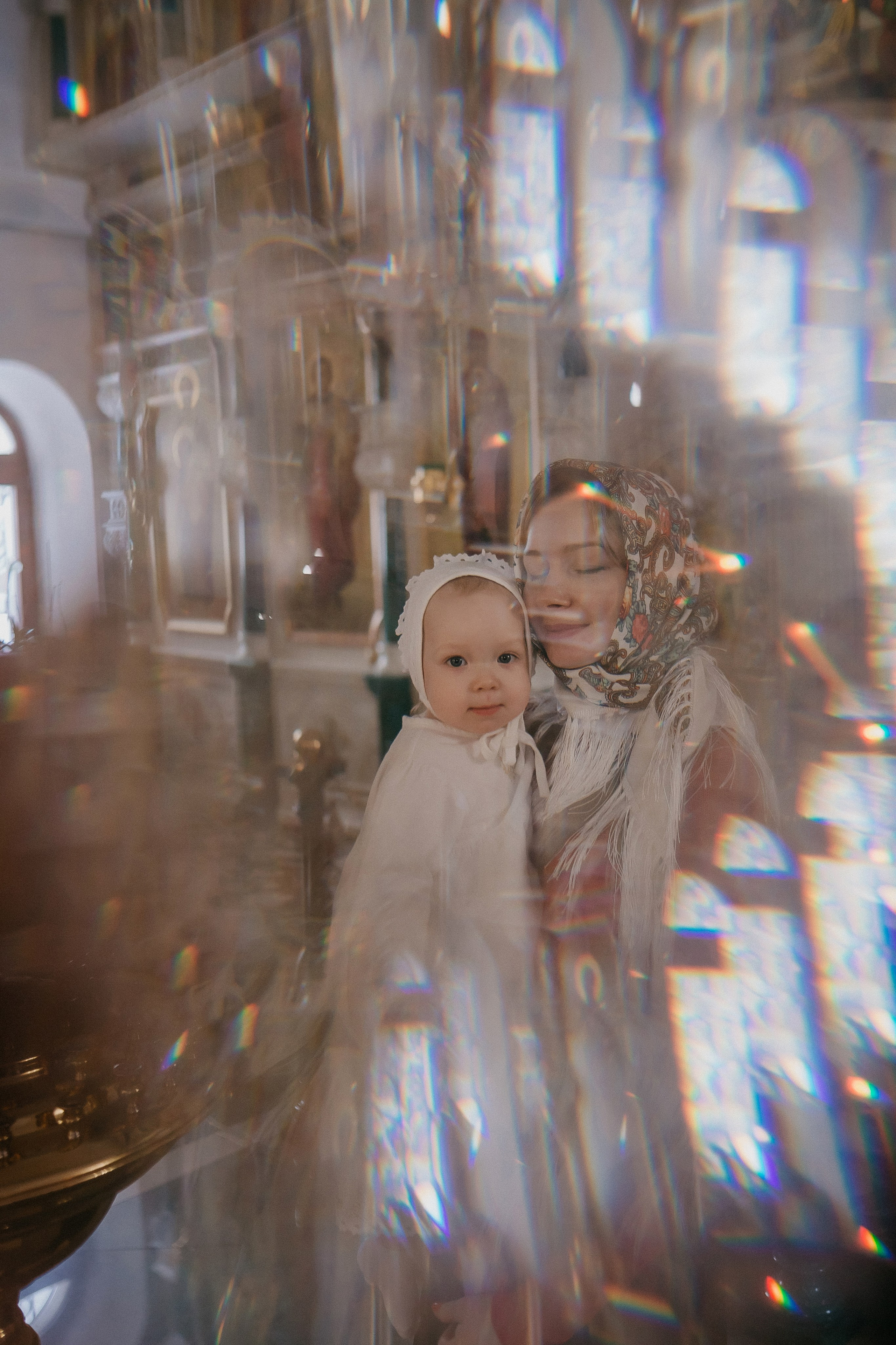 Крещение Ксении. Храм Симеона Верхотурского п.Барсово. Семейный фотограф в Сургуте