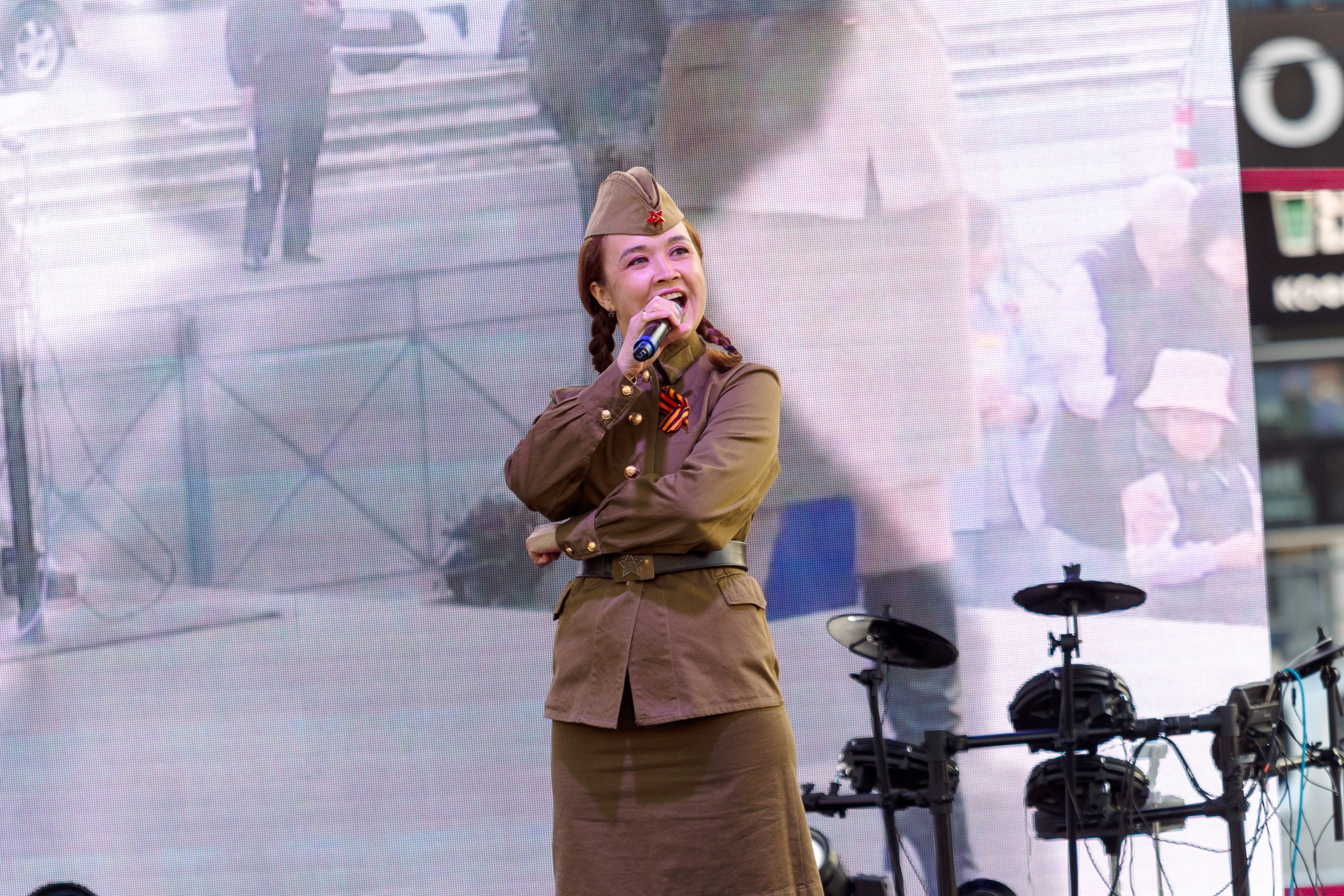 Концерт приуроченный к празднованию 80 лет победл. Свадебный и семейный фотограф в Улан-Удэ