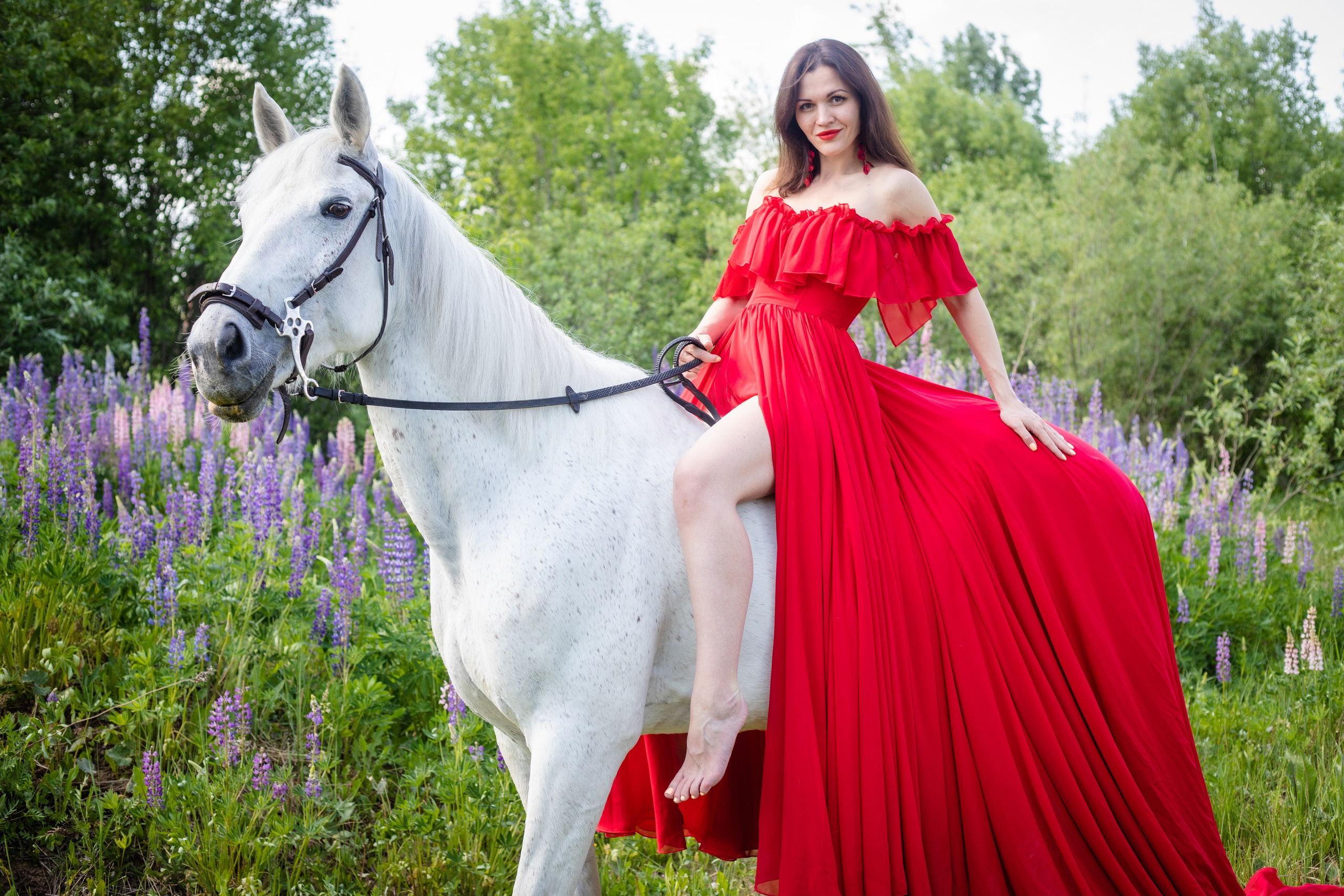 Съемка с лошадьми. Женский и семейный фотограф в Москве Лисовская Юлия