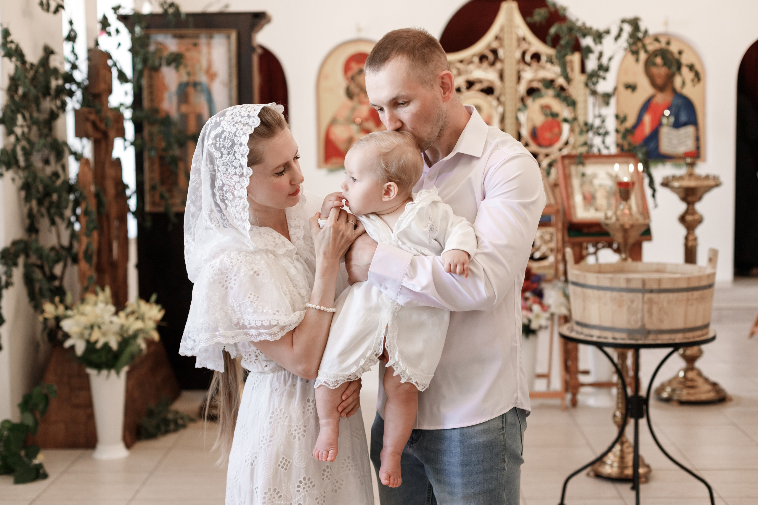 Крещение. Фотограф новорожденных, детский фотограф в г. Оренбурге Екатерина Козлова