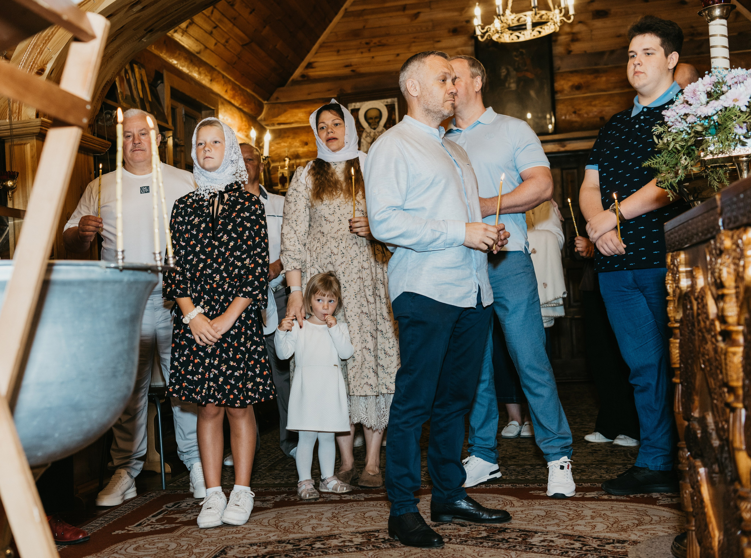 Крещение Елизаветы. Фотограф на выписку из роддома в Москве и МО