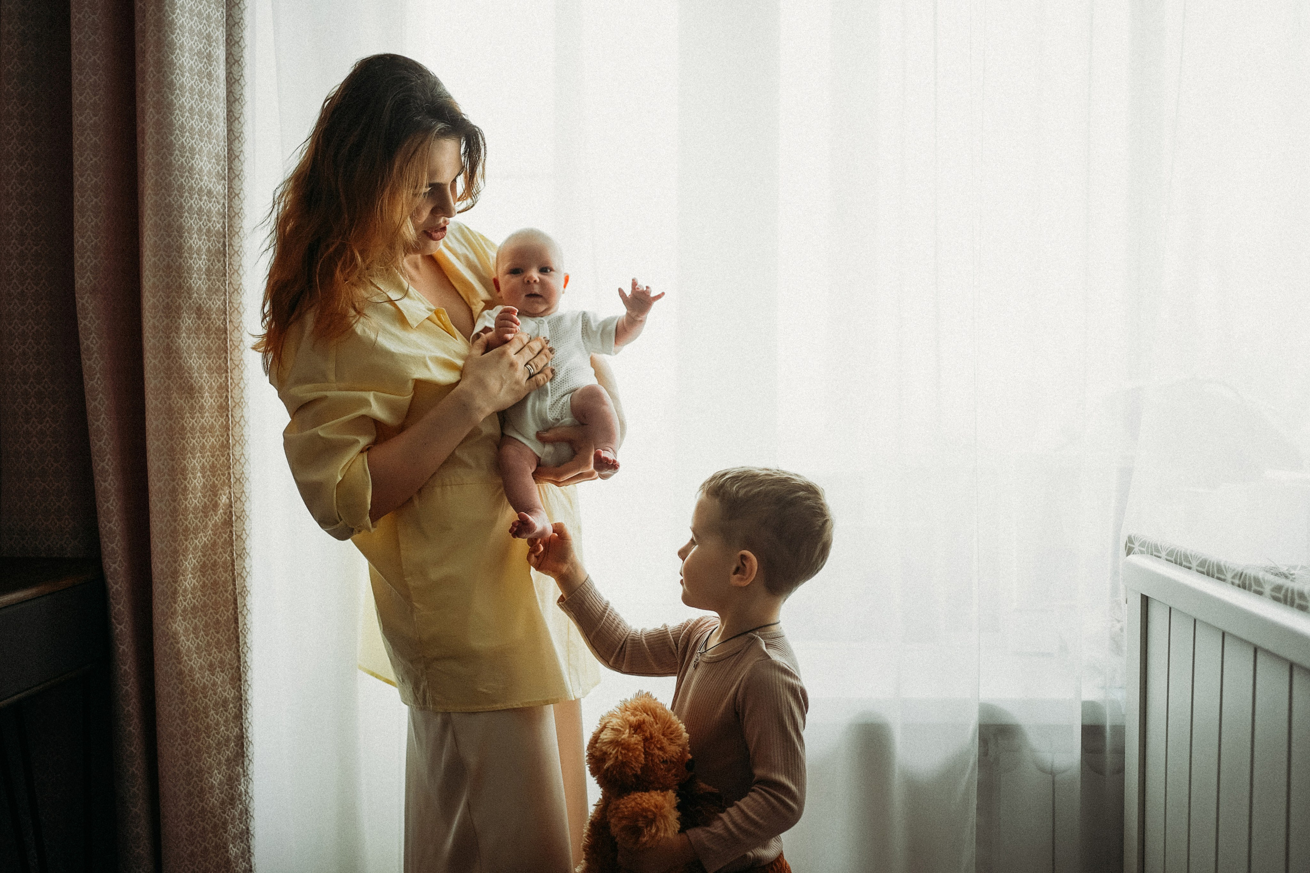 Елена, Андрей и малыши. Фотограф Наталья Колганова